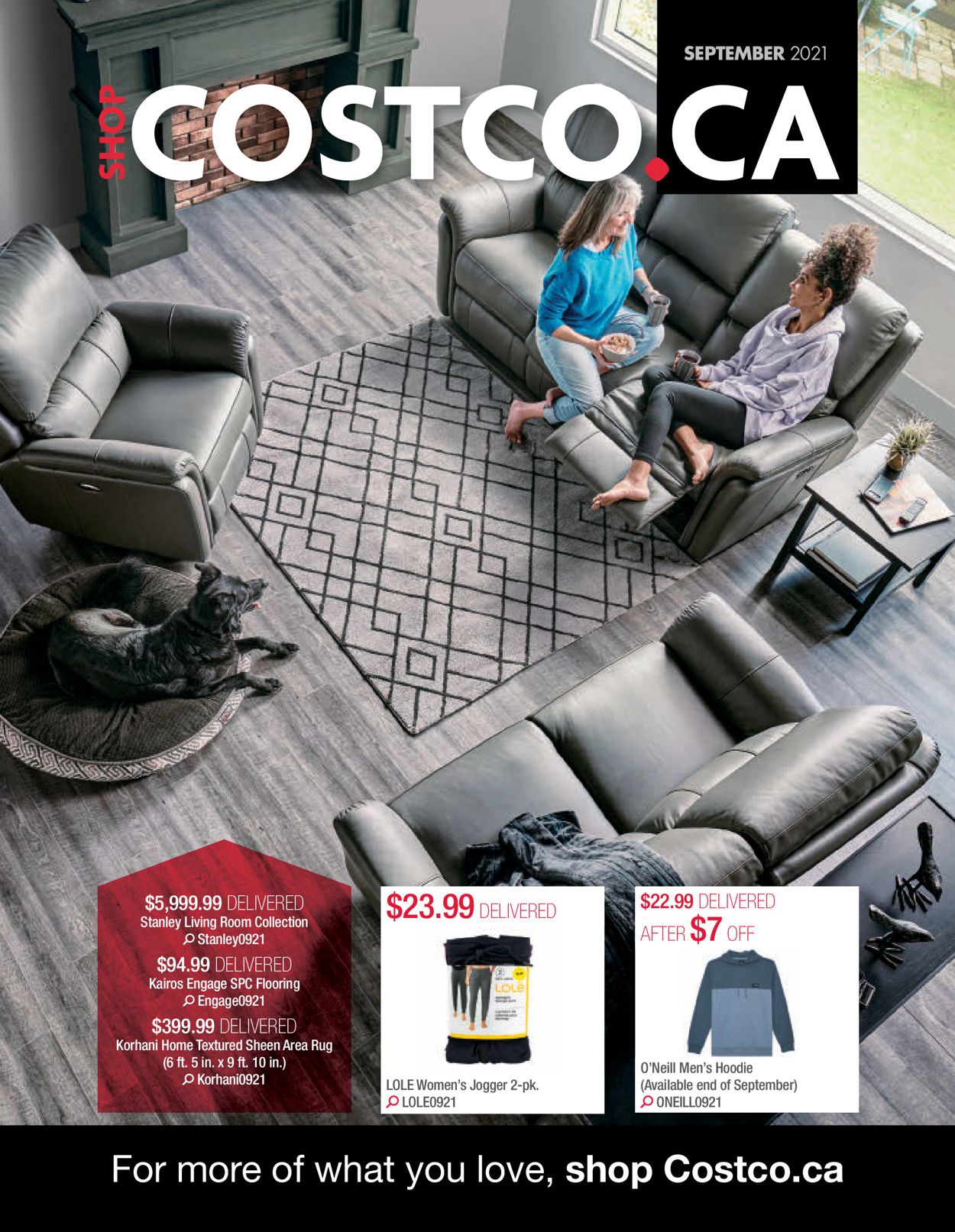 Costco Flyer from 09/01/2021