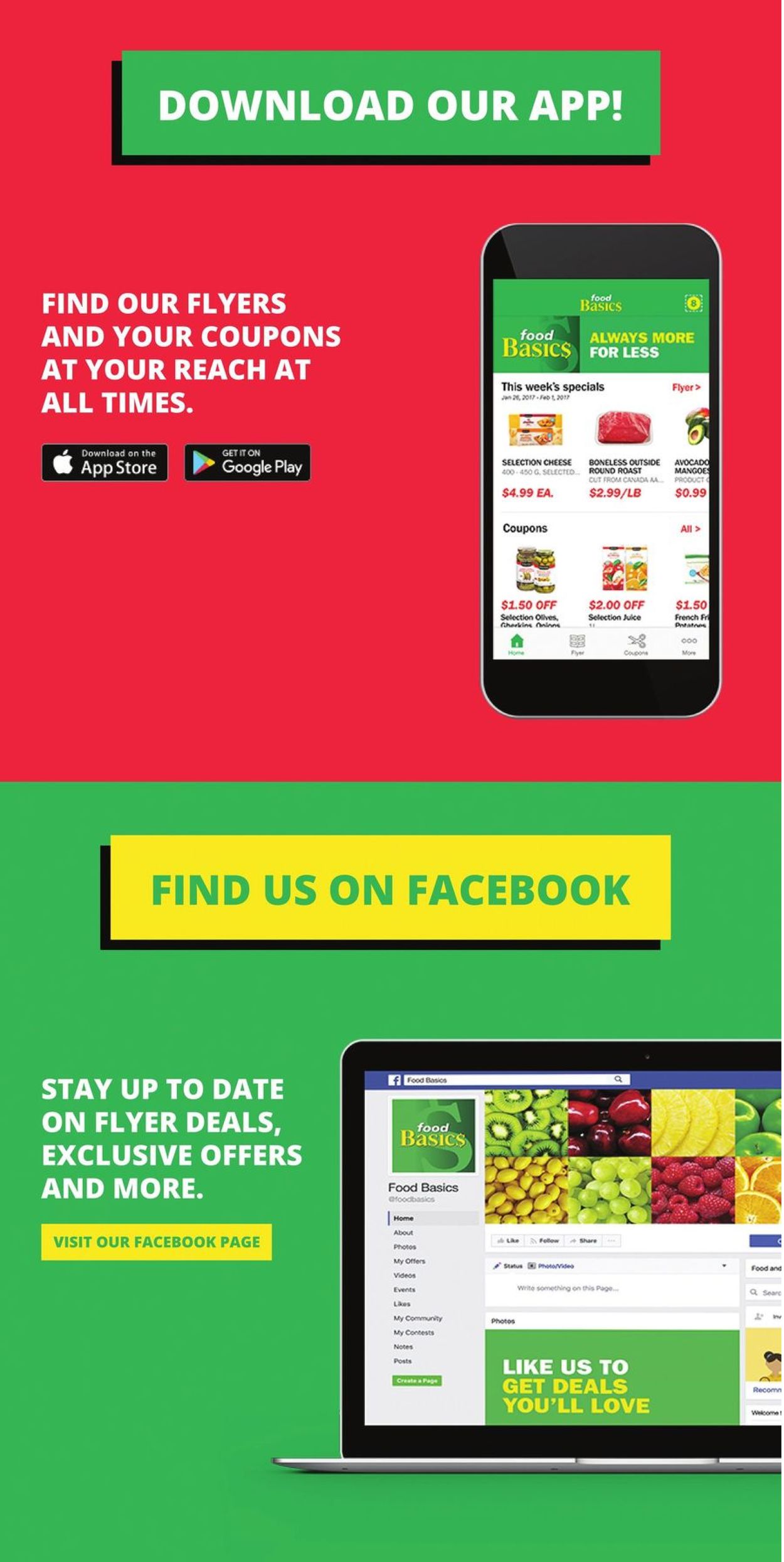 Food Basics Flyer from 01/09/2020
