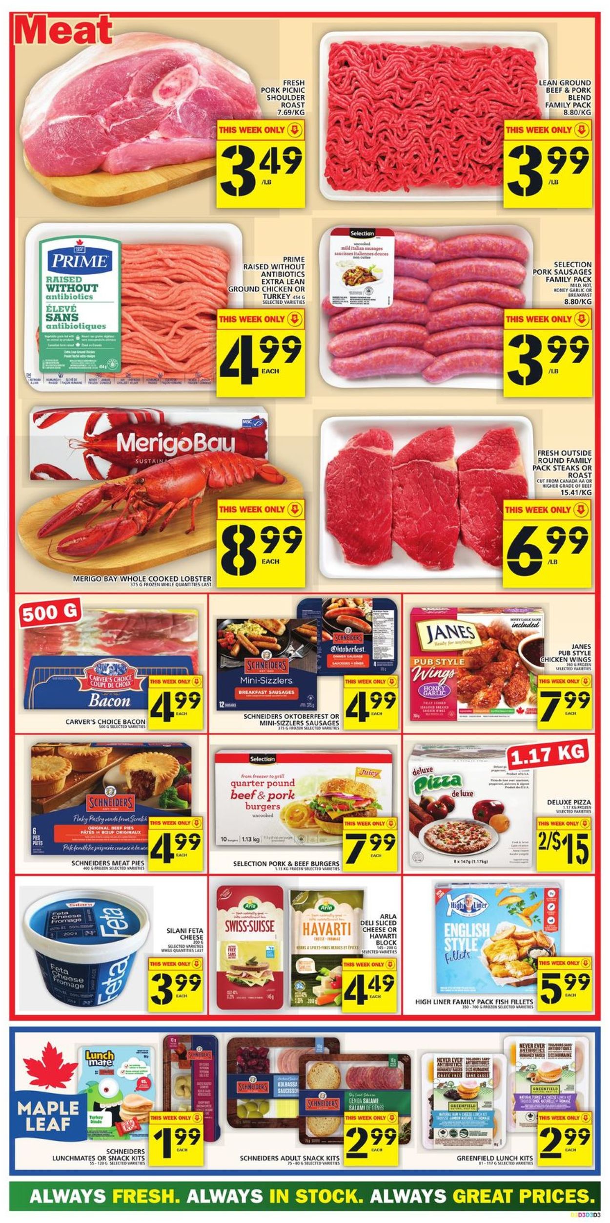 Food Basics Flyer from 04/08/2021