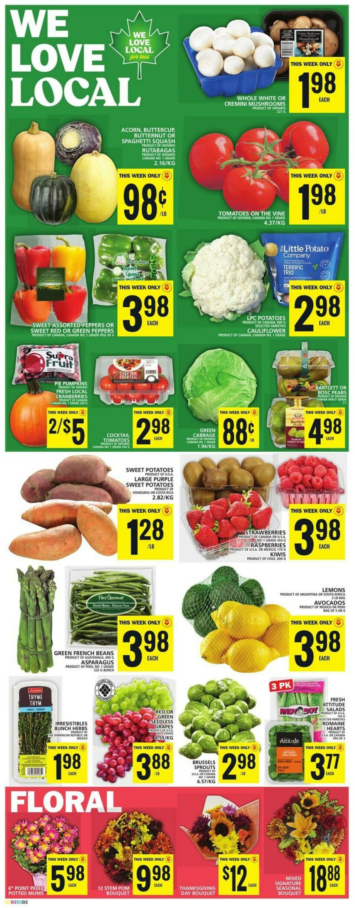 Food Basics Flyer from 10/05/2023