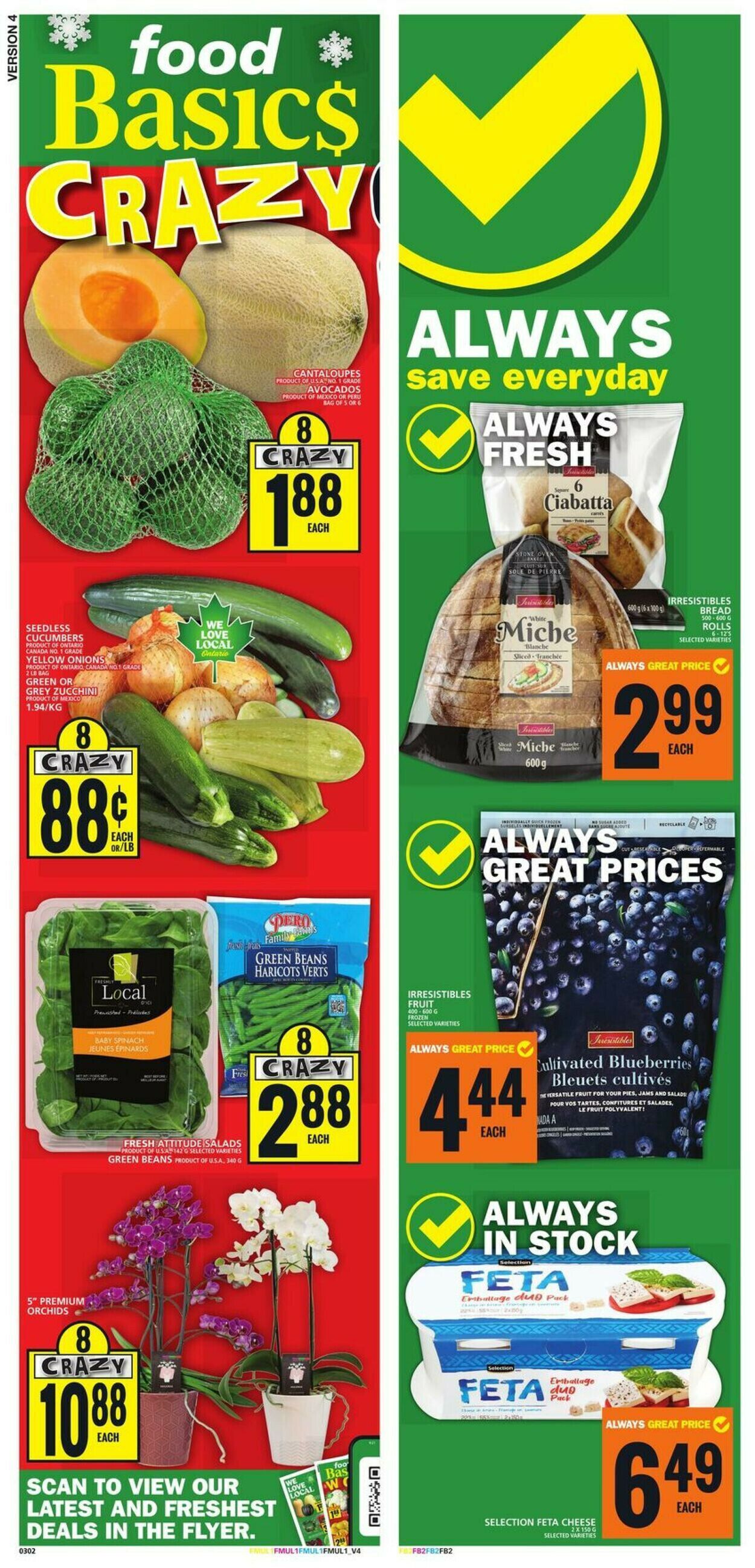 Food Basics Flyer from 11/30/2023