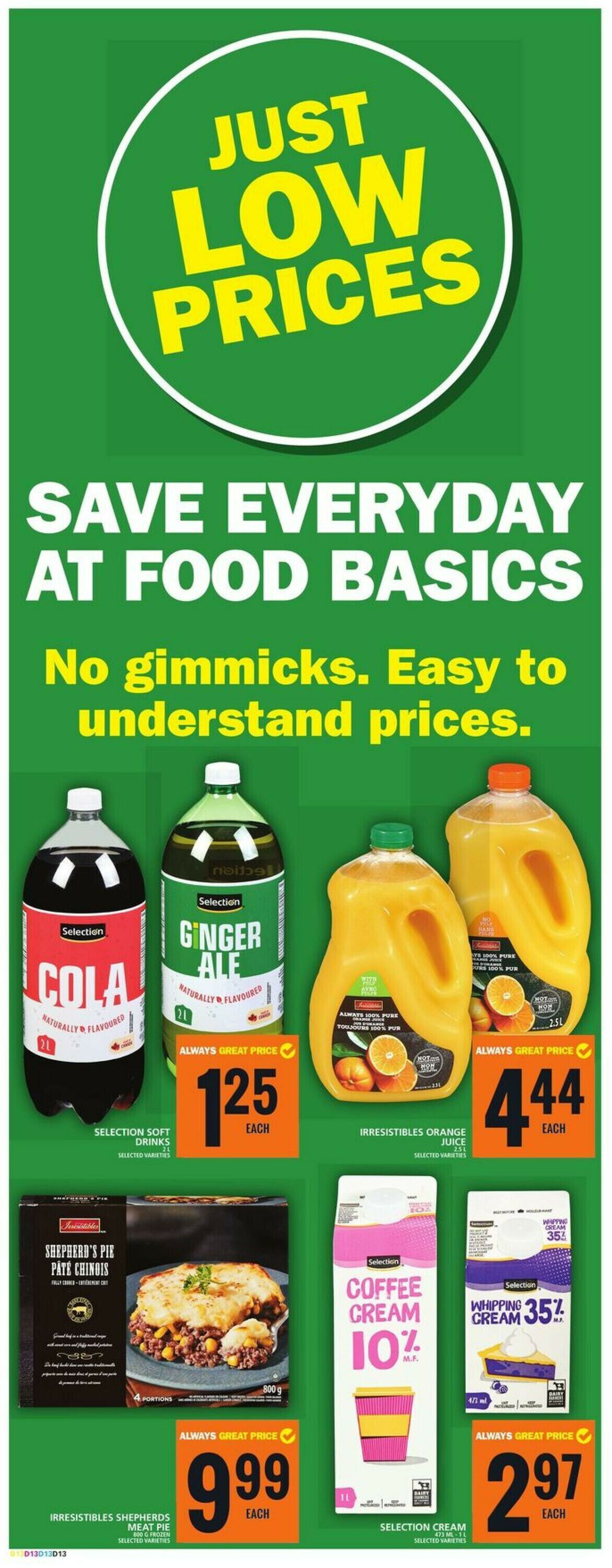 Food Basics Flyer from 12/07/2023