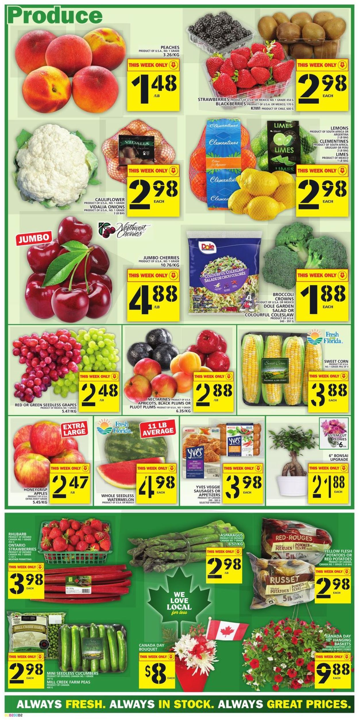 Food Basics Flyer from 06/24/2021