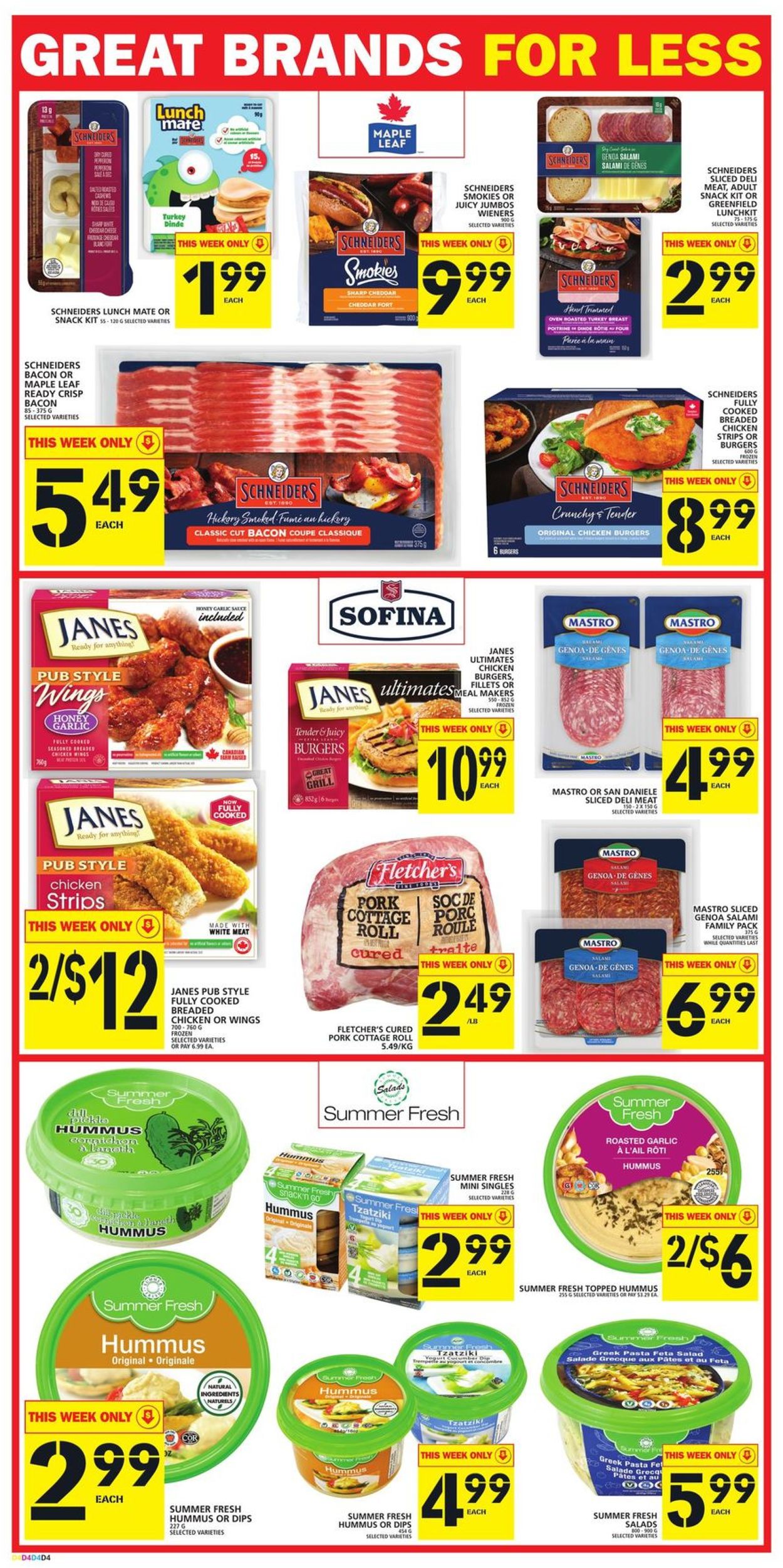 Food Basics Flyer from 07/15/2021