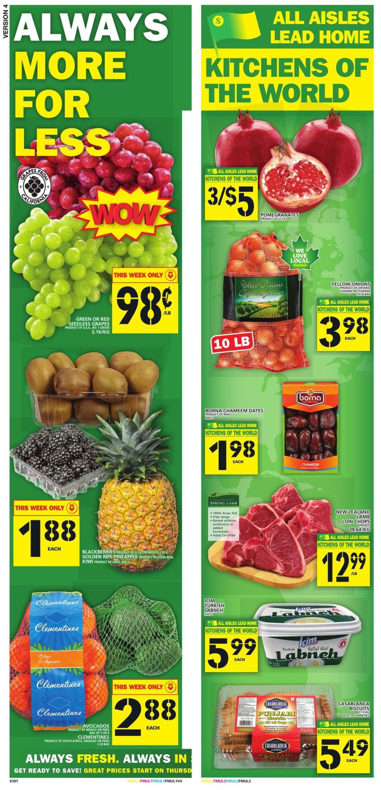 Food Basics Flyer from 09/23/2021