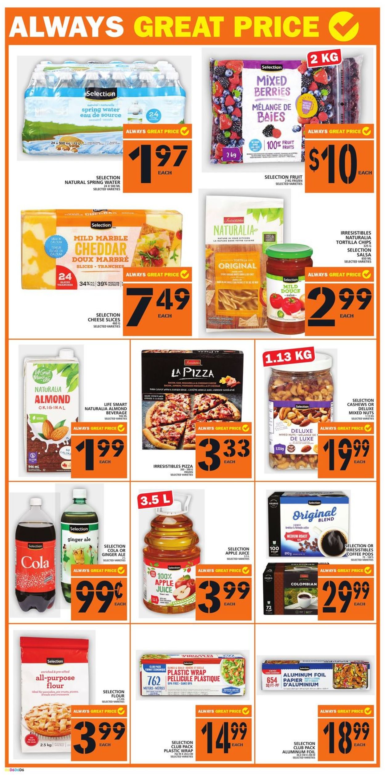 Food Basics Flyer from 10/14/2021