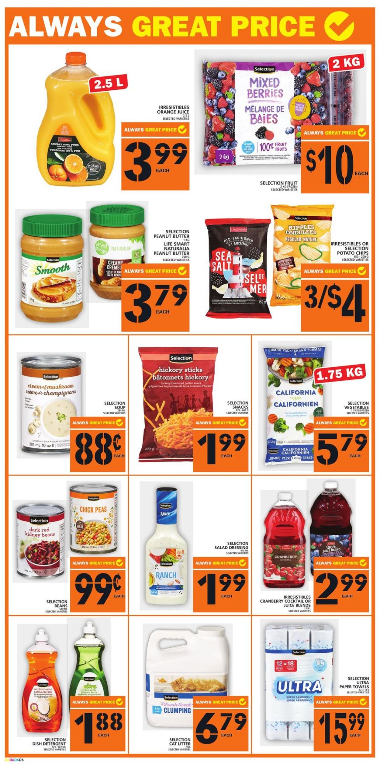 Food Basics Flyer from 10/21/2021