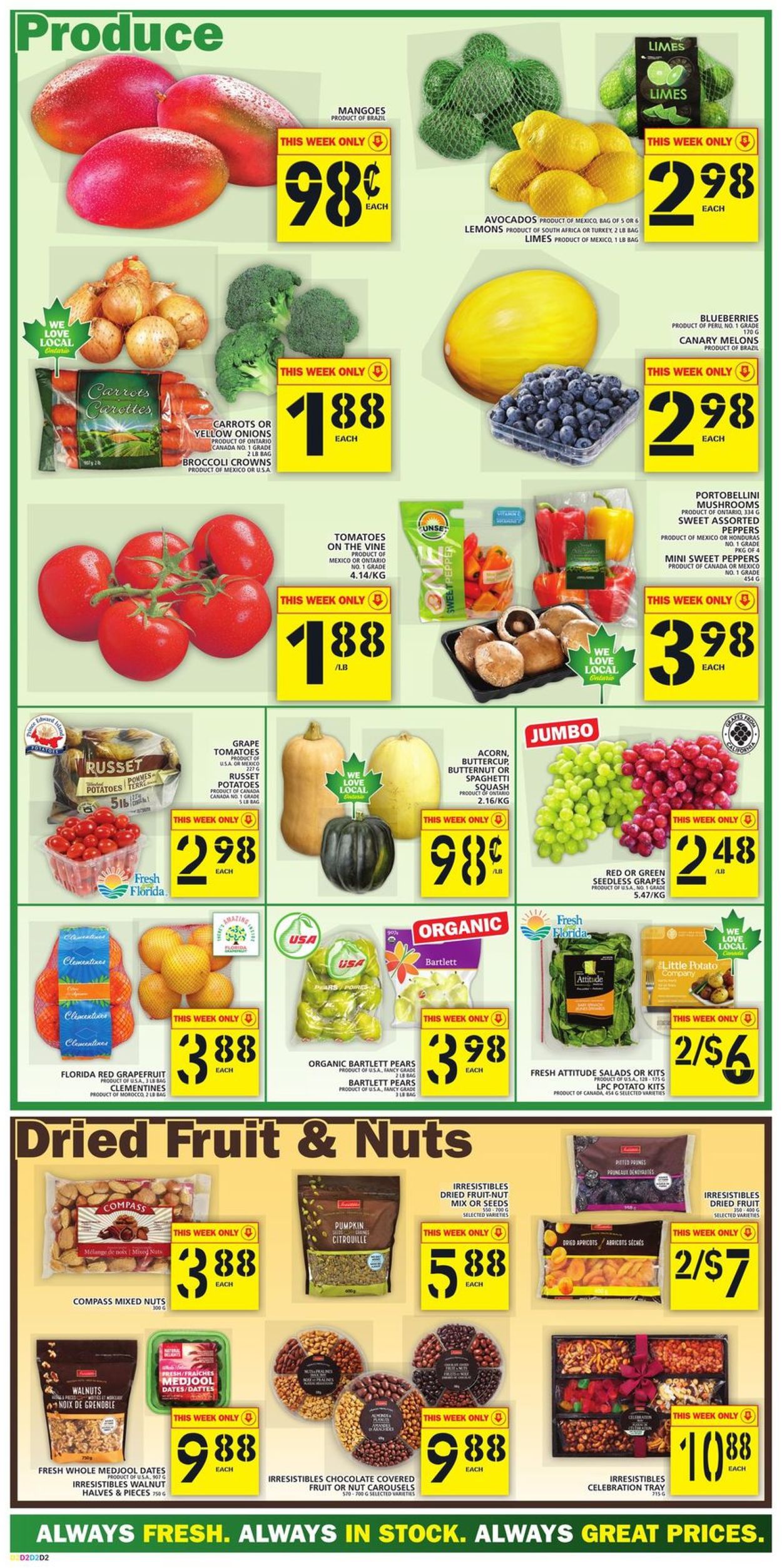 Food Basics Flyer from 11/18/2021