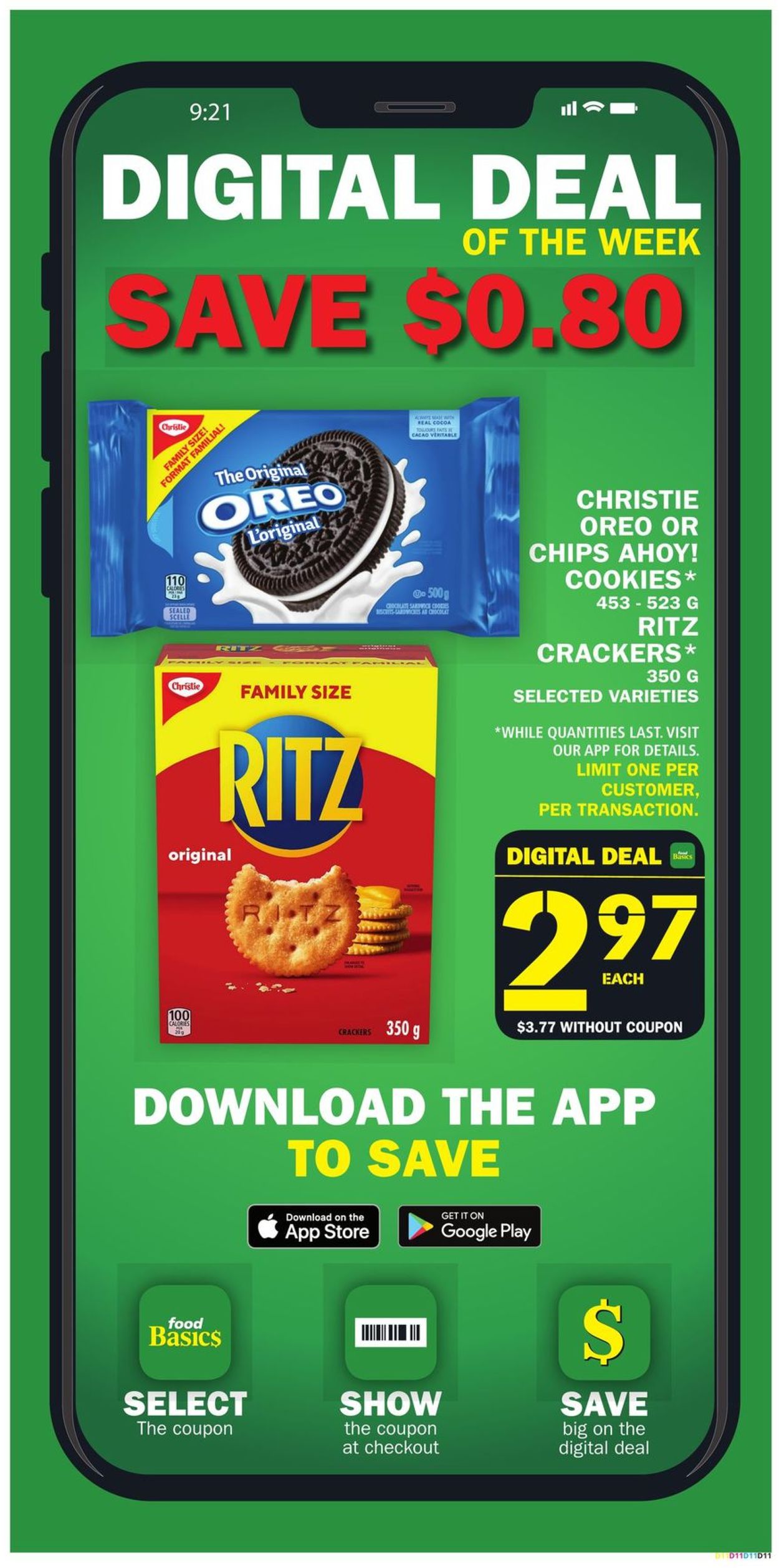 Food Basics Flyer from 12/09/2021
