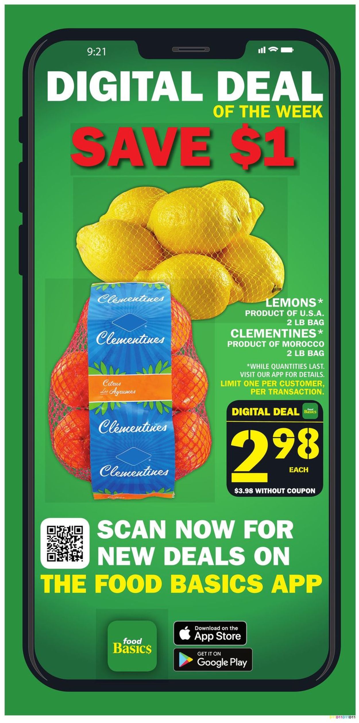 Food Basics Flyer from 03/10/2022
