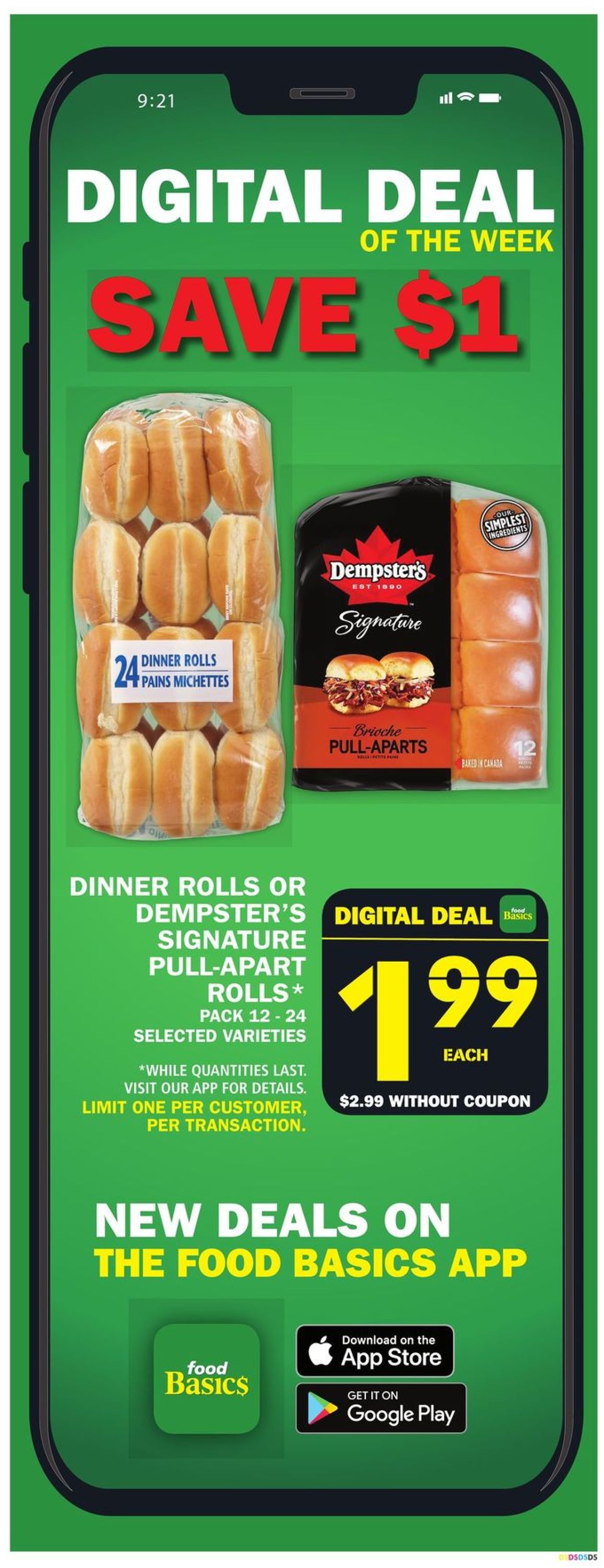 Food Basics Flyer from 04/14/2022