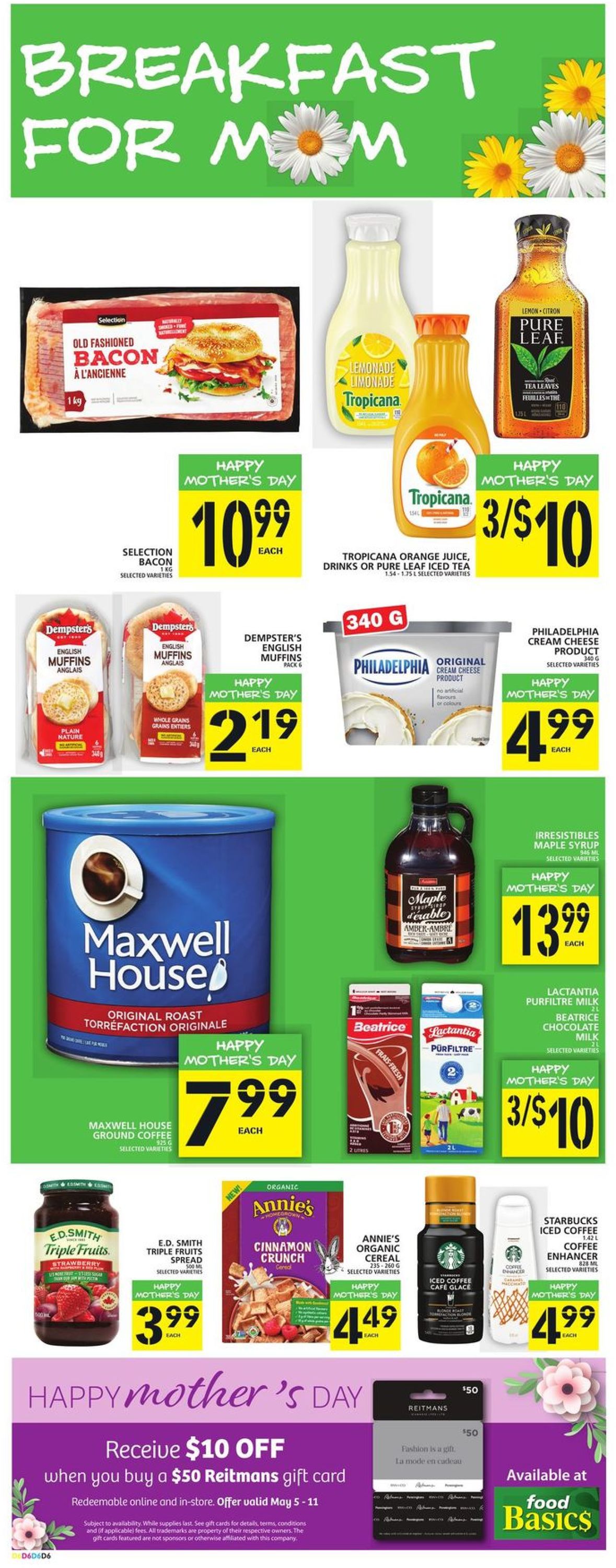 Food Basics Flyer from 05/05/2022