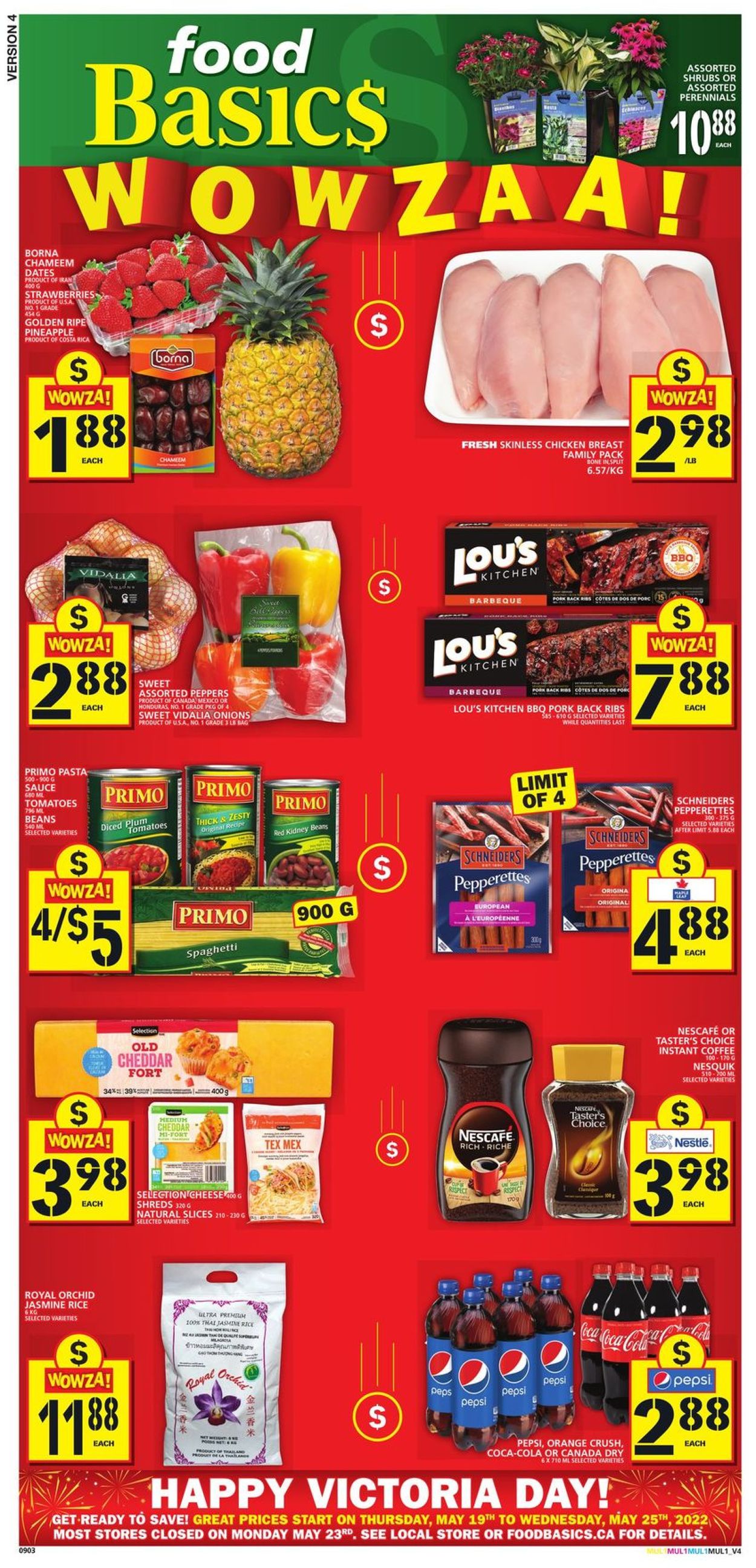 Food Basics Flyer from 05/19/2022