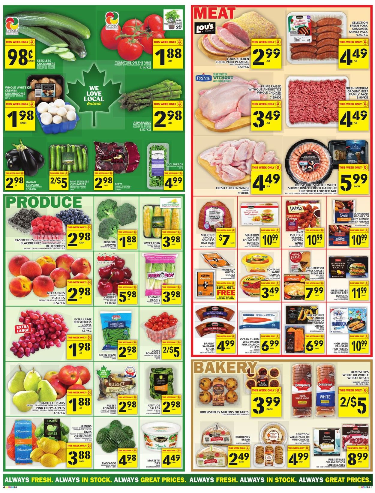 Food Basics Flyer from 05/19/2022