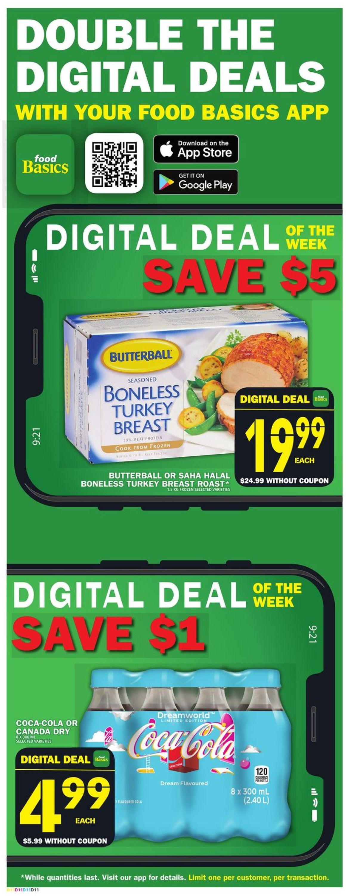 Food Basics Flyer from 08/25/2022