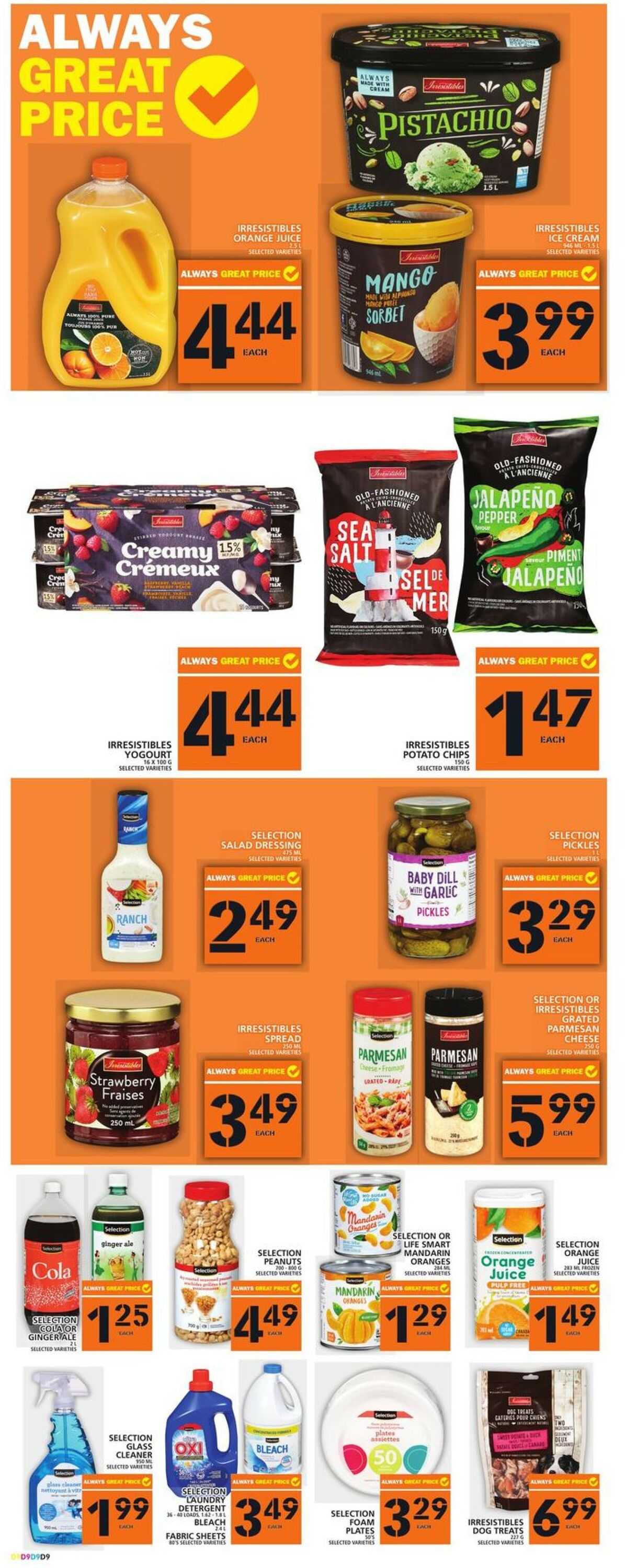 Food Basics Flyer from 10/20/2022