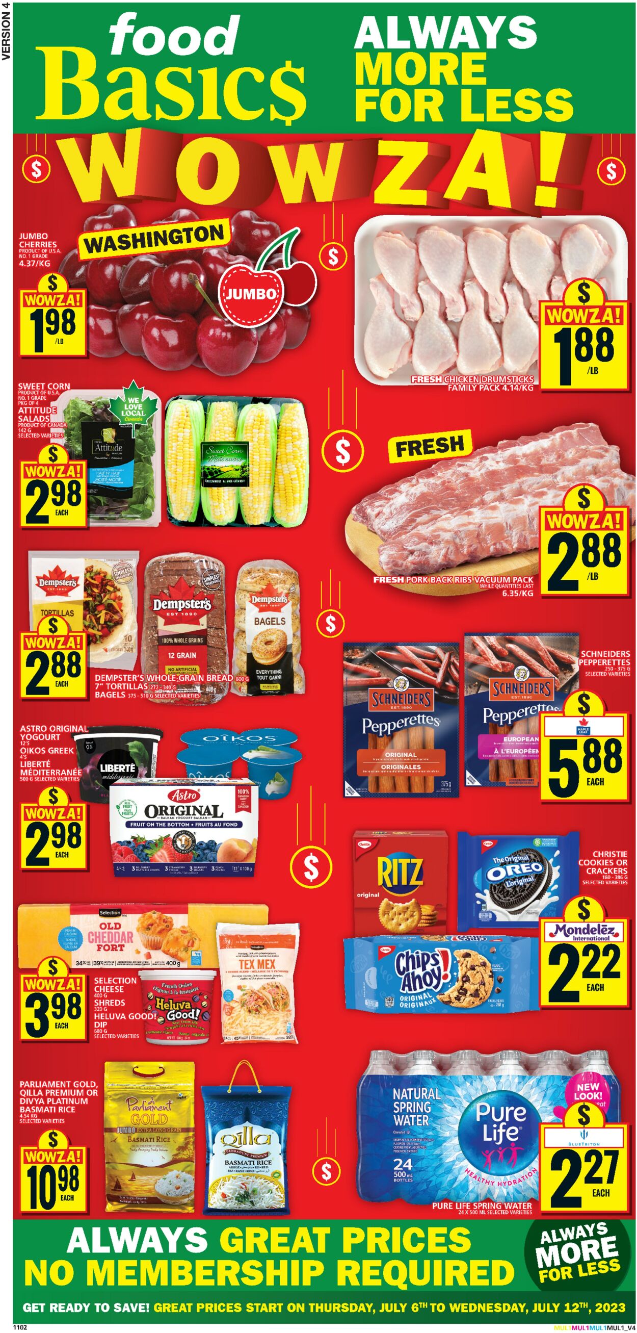 Food Basics Flyer from 07/06/2023