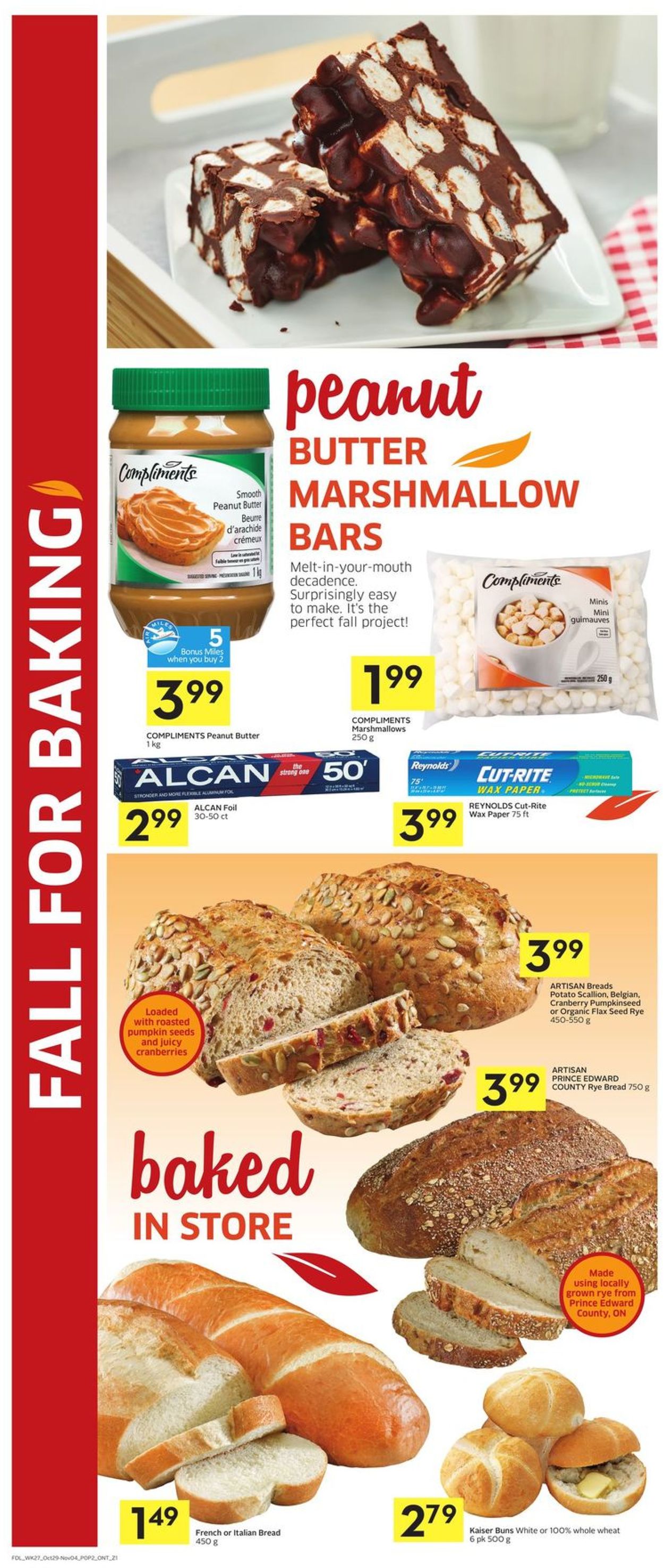 Foodland Flyer from 10/29/2020