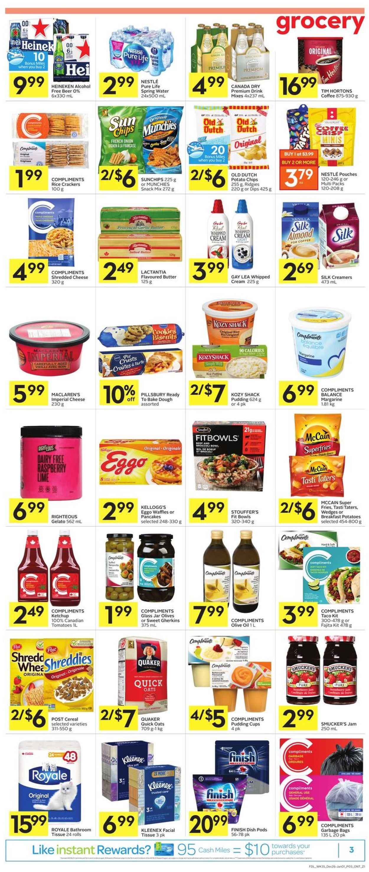 Foodland Flyer from 12/26/2020