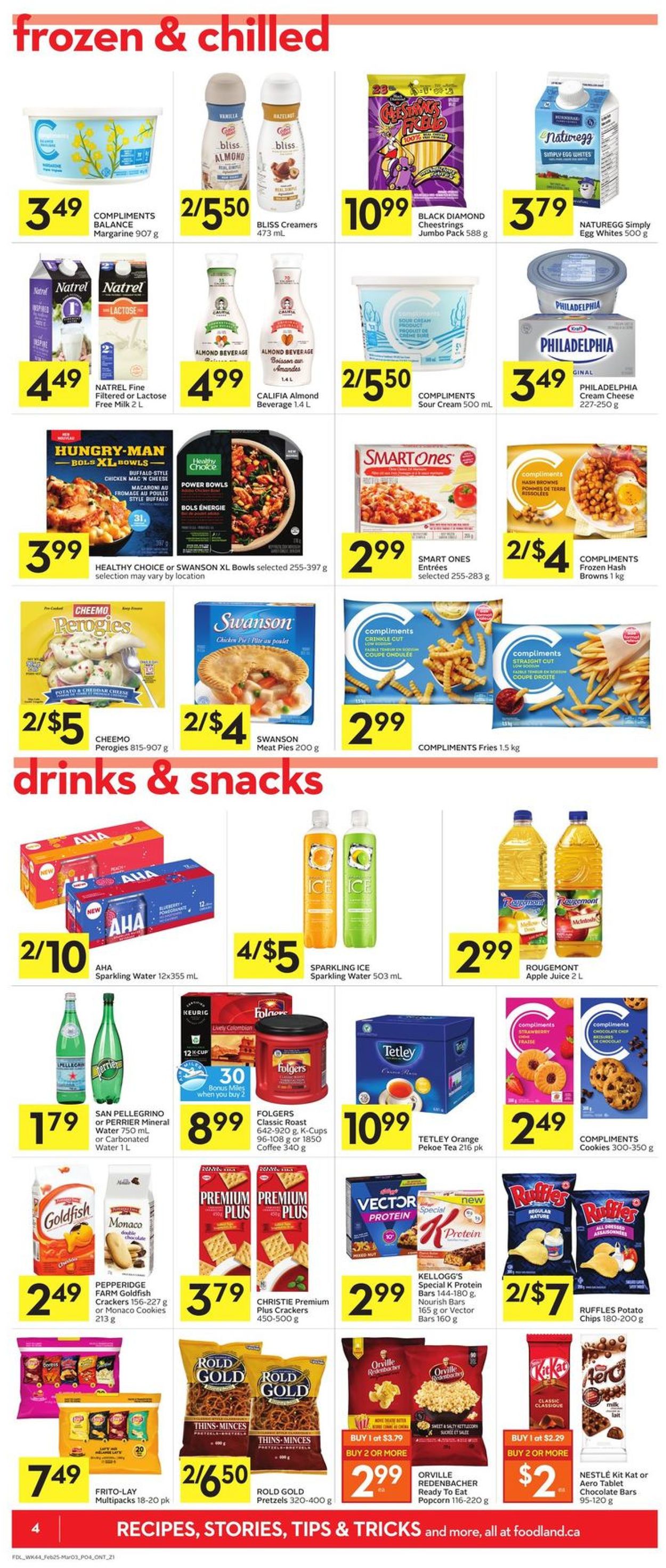 Foodland Flyer from 02/25/2021