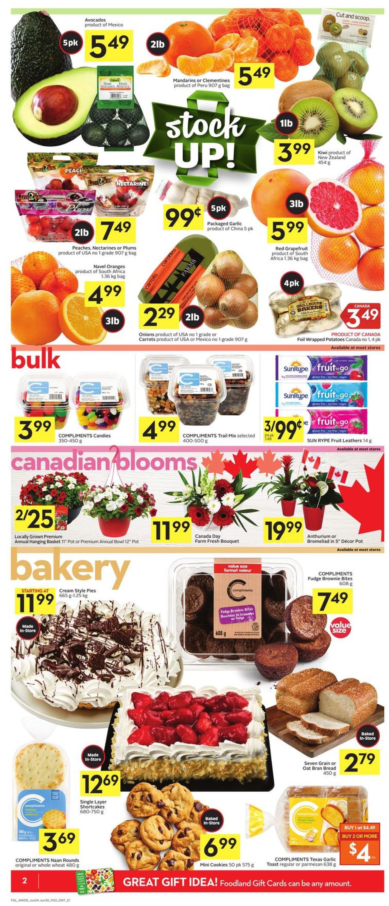 Foodland Flyer from 06/24/2021