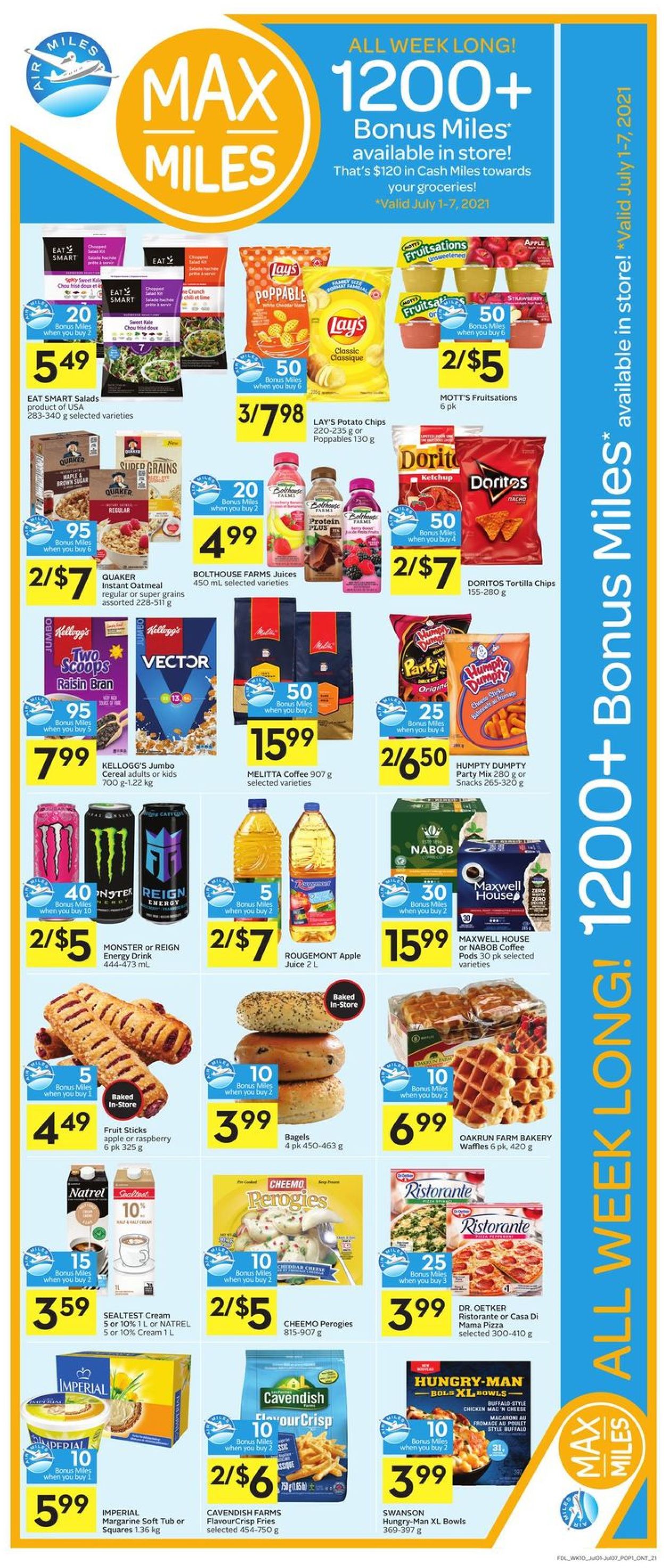 Foodland Flyer from 07/01/2021