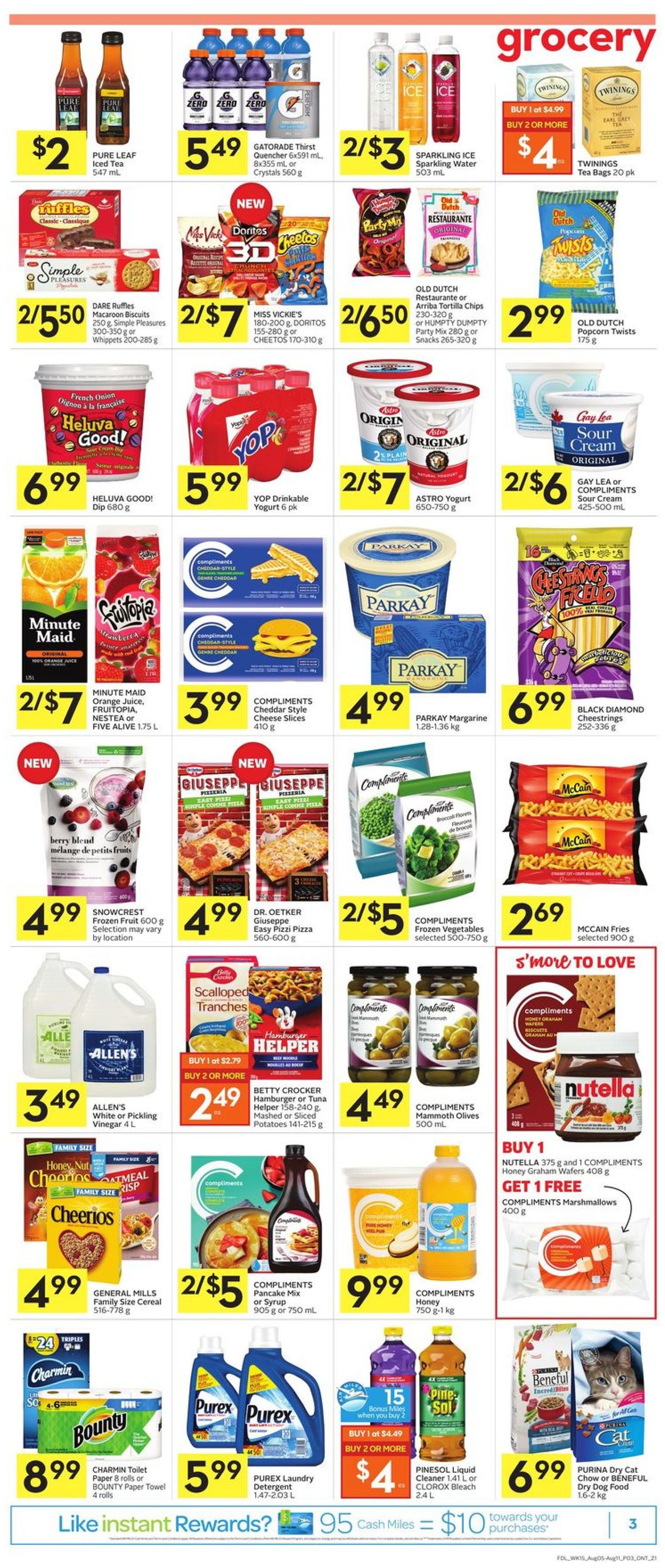 Foodland Flyer from 08/05/2021