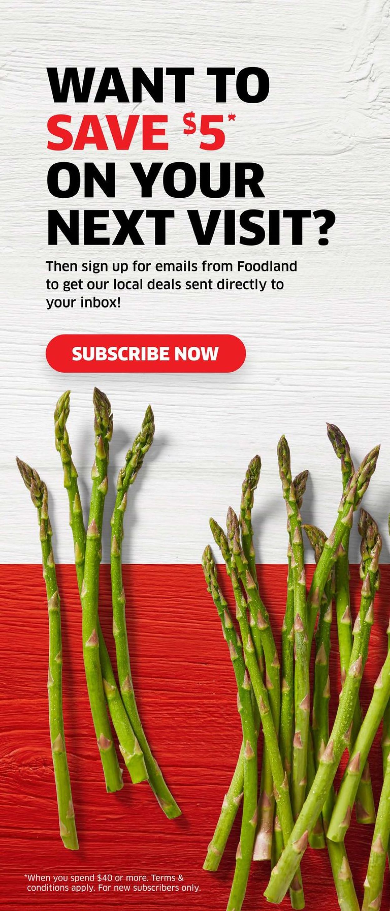Foodland Flyer from 11/18/2021