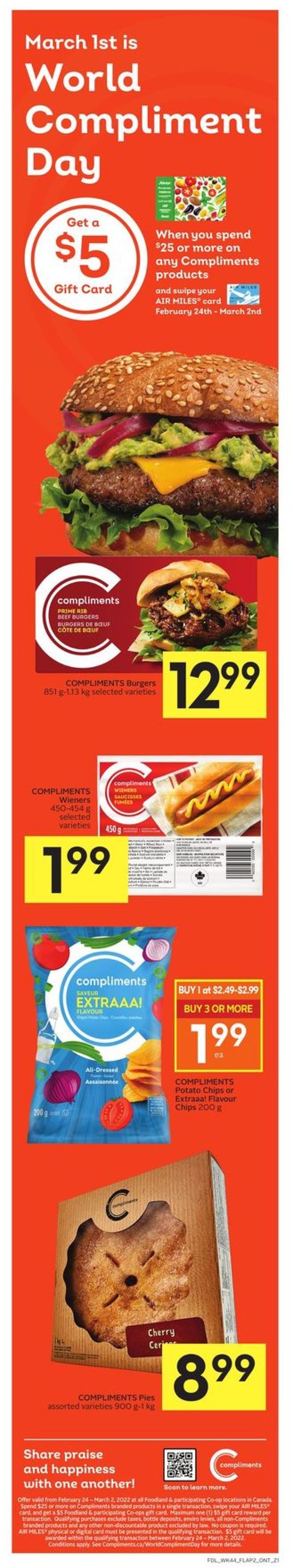 Foodland Flyer from 02/24/2022