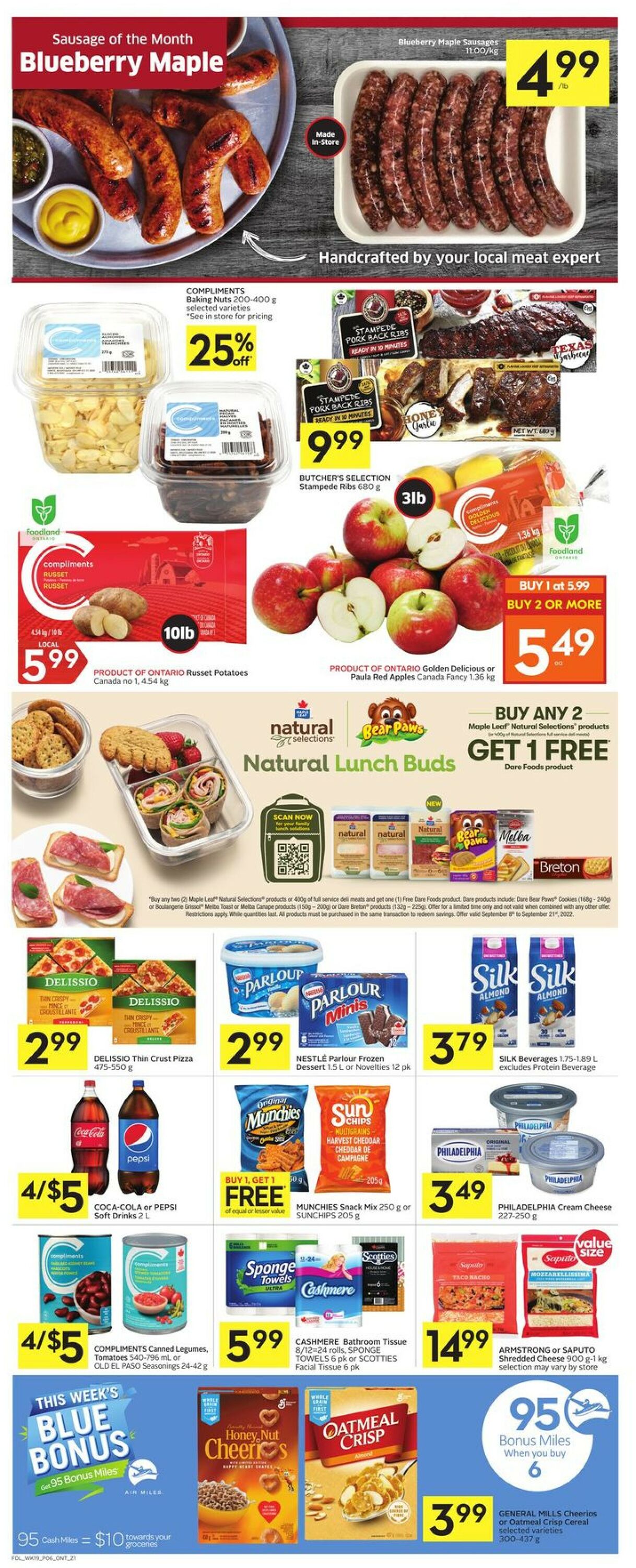 Foodland Flyer from 09/08/2022