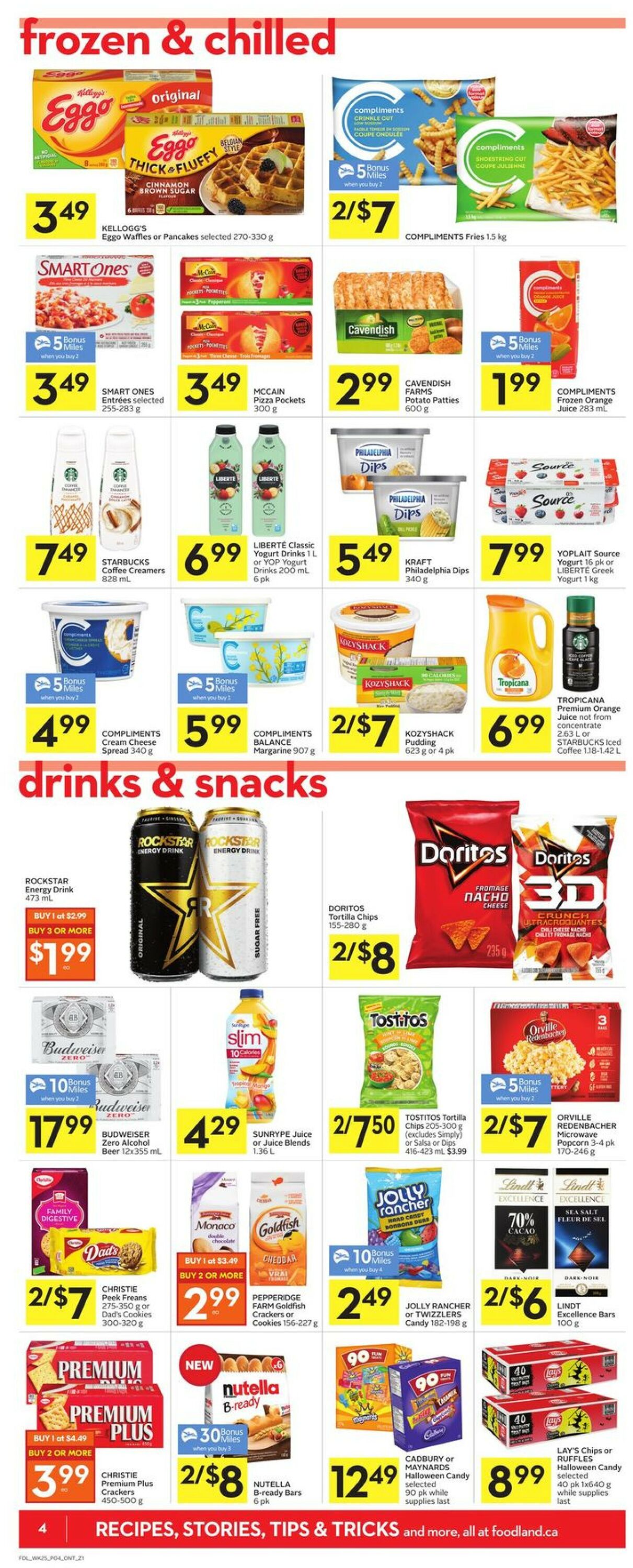 Foodland Flyer from 10/20/2022