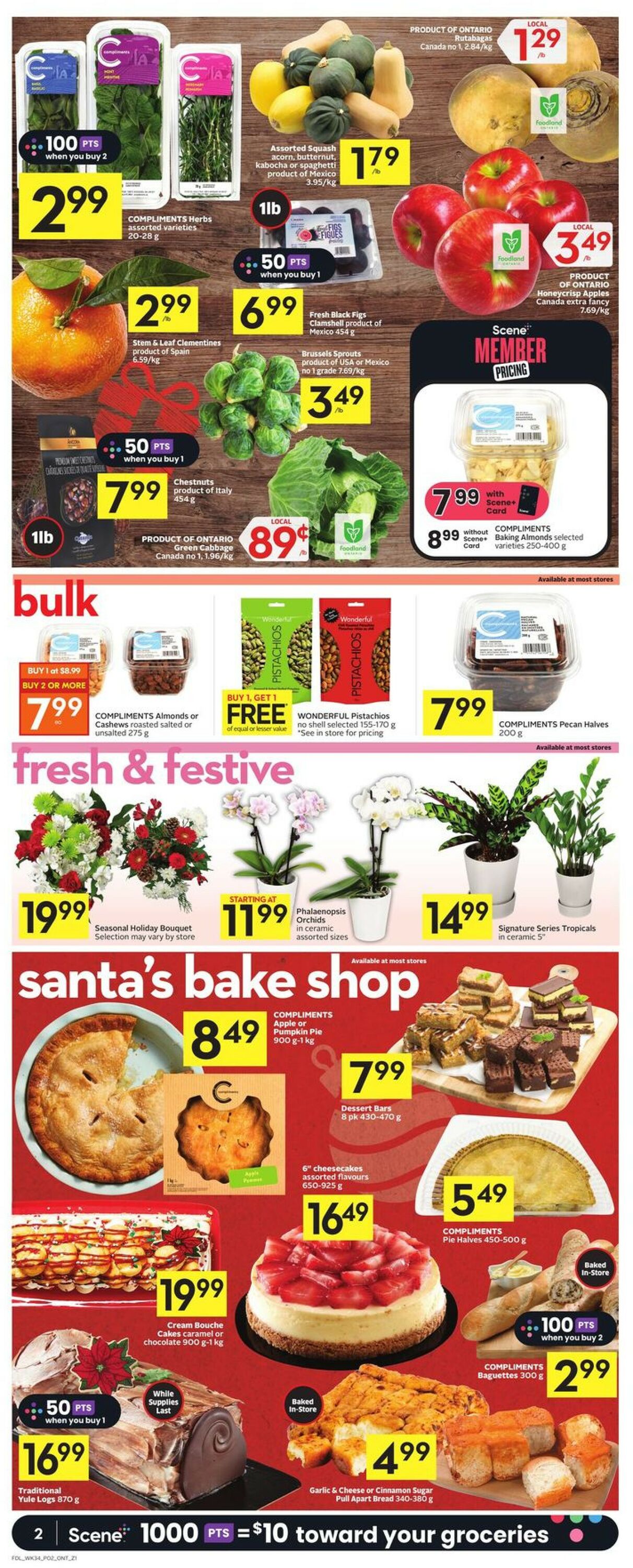 Foodland Flyer from 12/22/2022