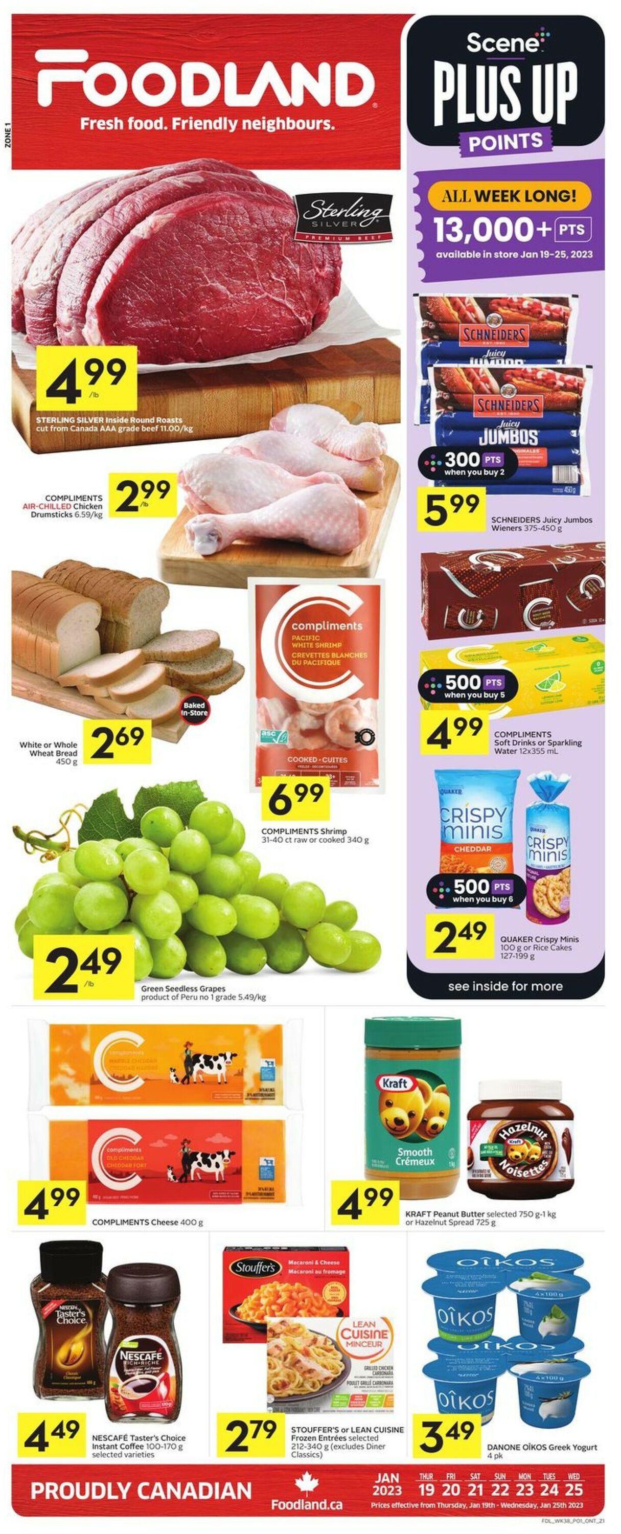 Foodland Flyer from 01/19/2023