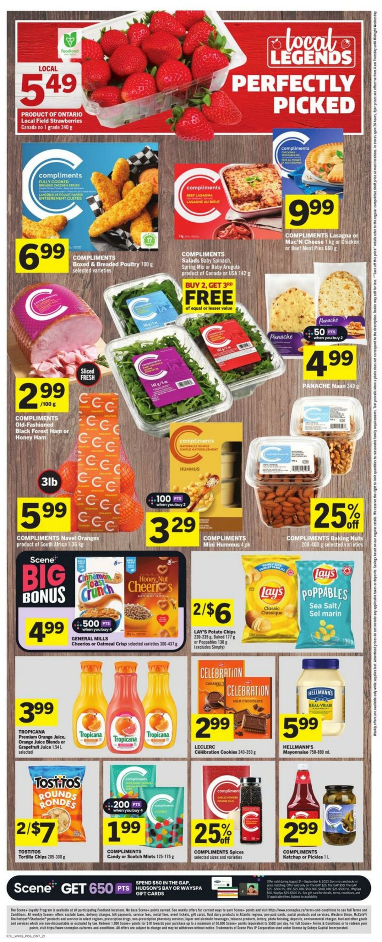 Foodland Flyer from 08/31/2023