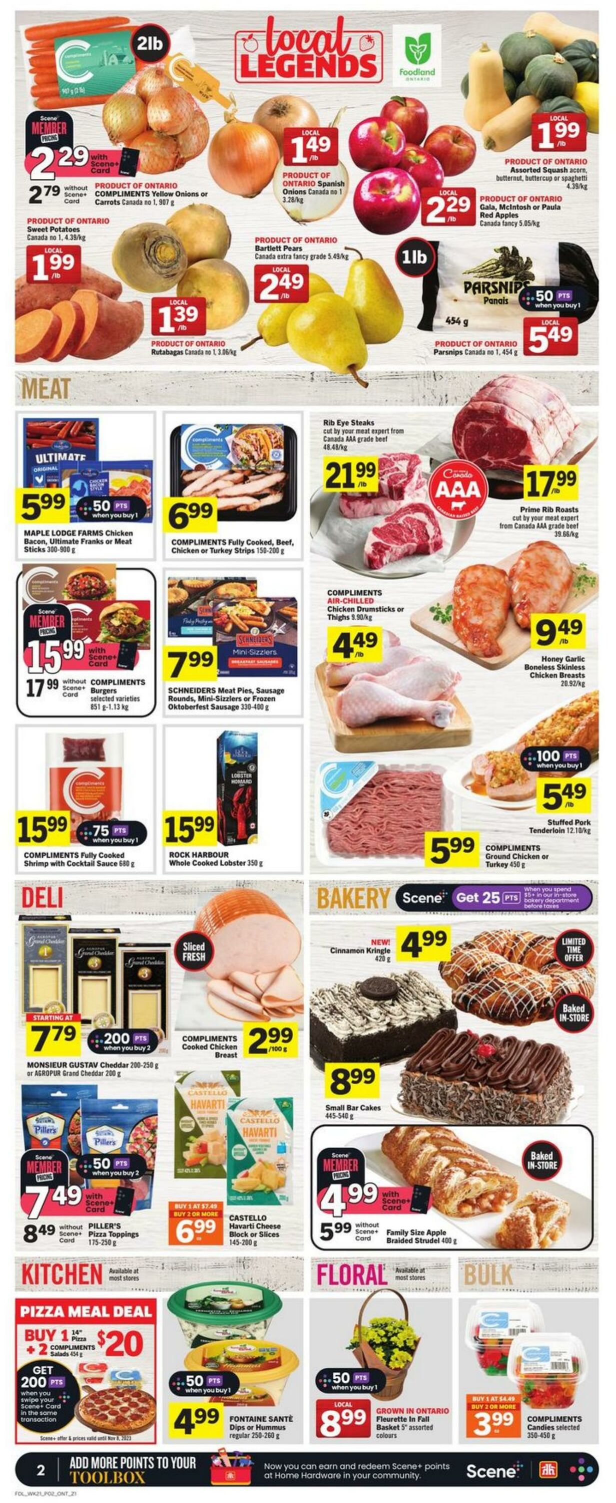 Foodland Flyer from 09/21/2023
