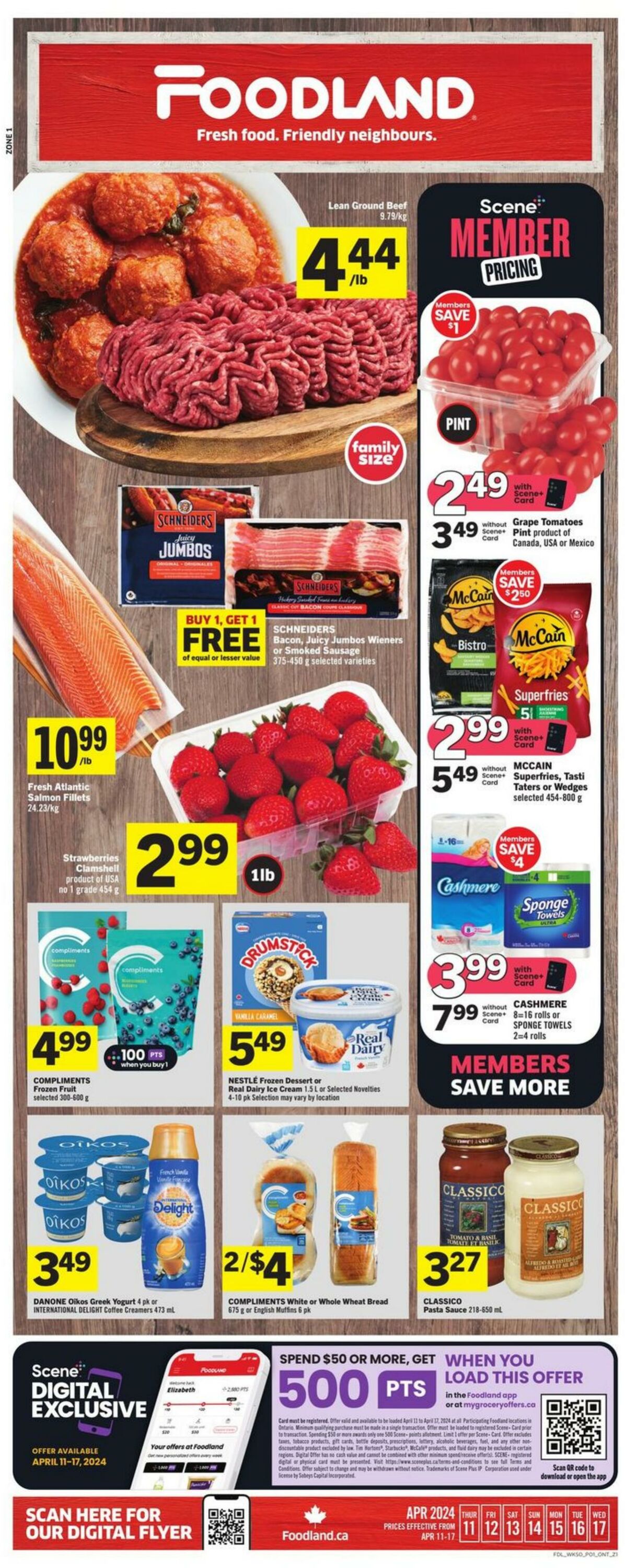 Foodland Flyer from 04/11/2024