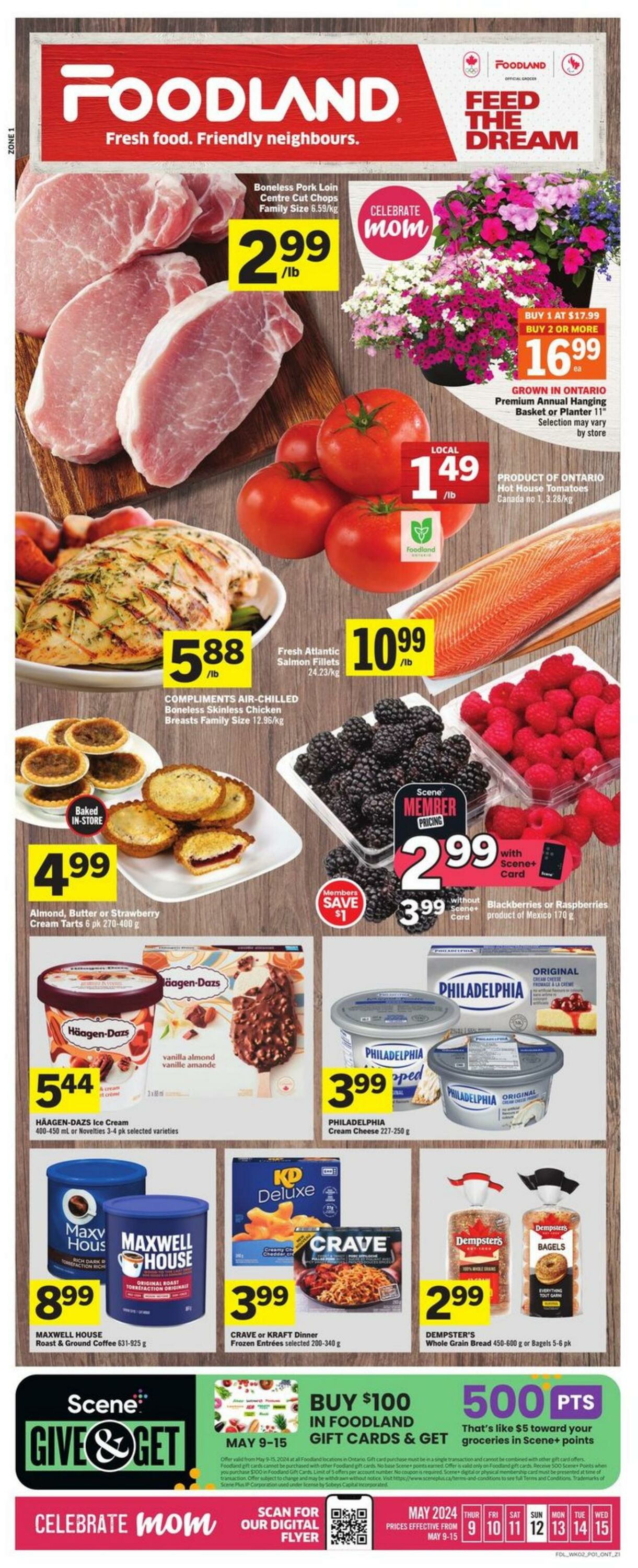 Foodland Flyer from 05/09/2024