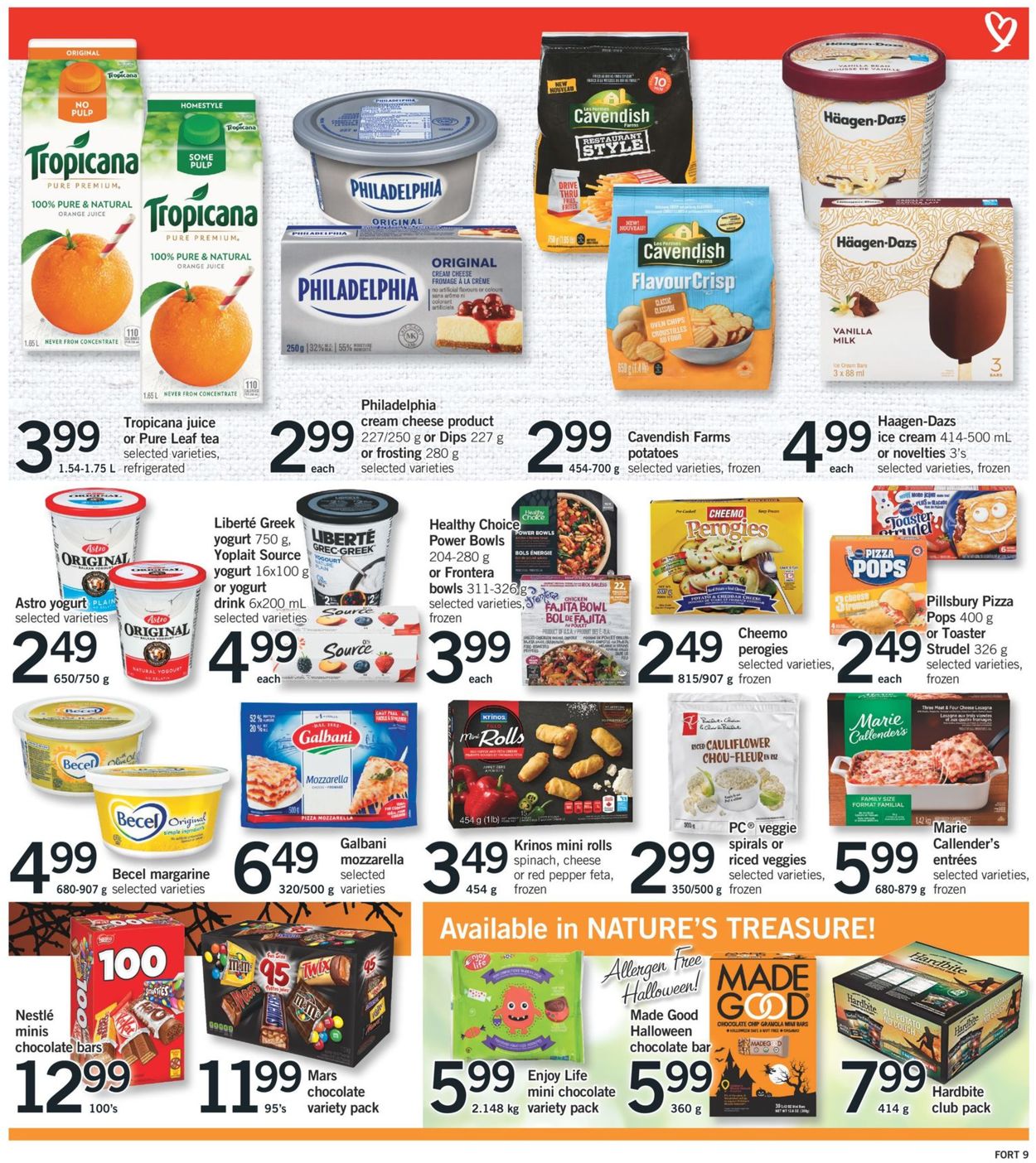 Fortinos Flyer from 10/17/2019