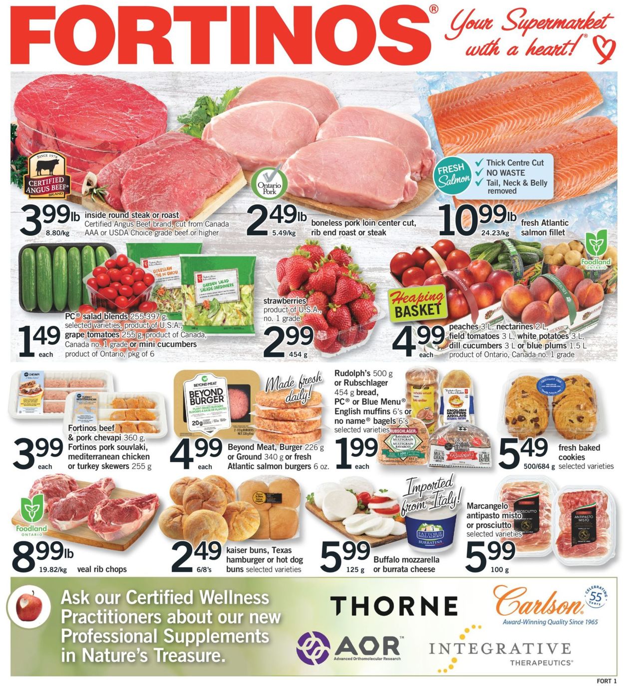 Fortinos Flyer from 08/20/2020
