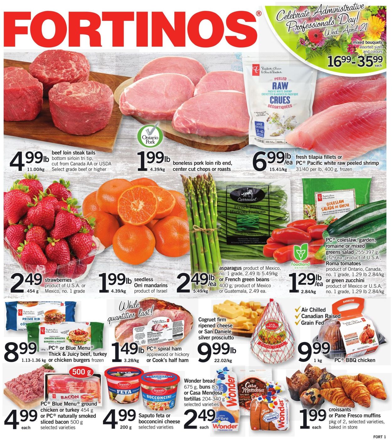 Fortinos Flyer from 04/15/2021