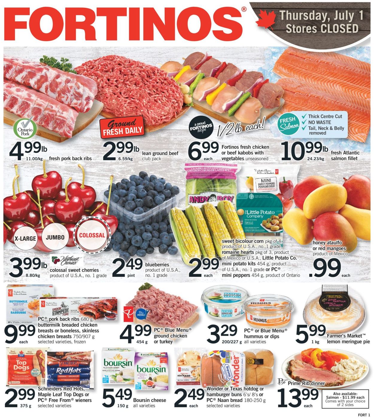 Fortinos Flyer from 07/01/2021
