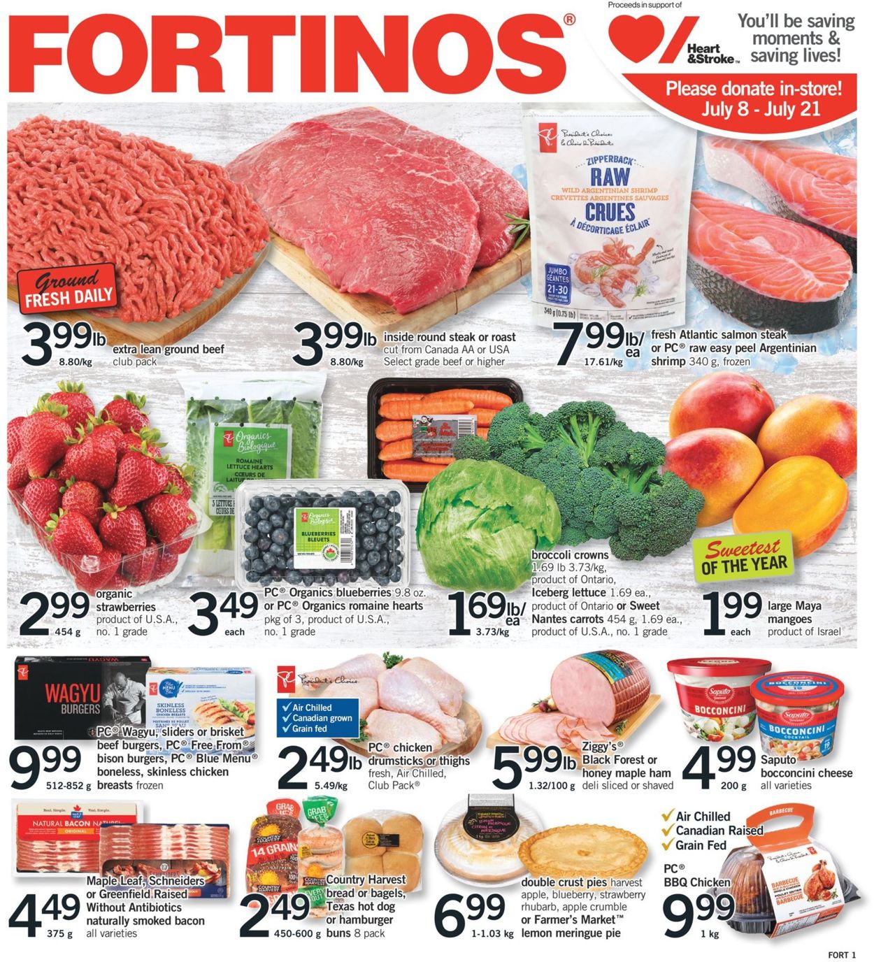 Fortinos Flyer from 07/15/2021
