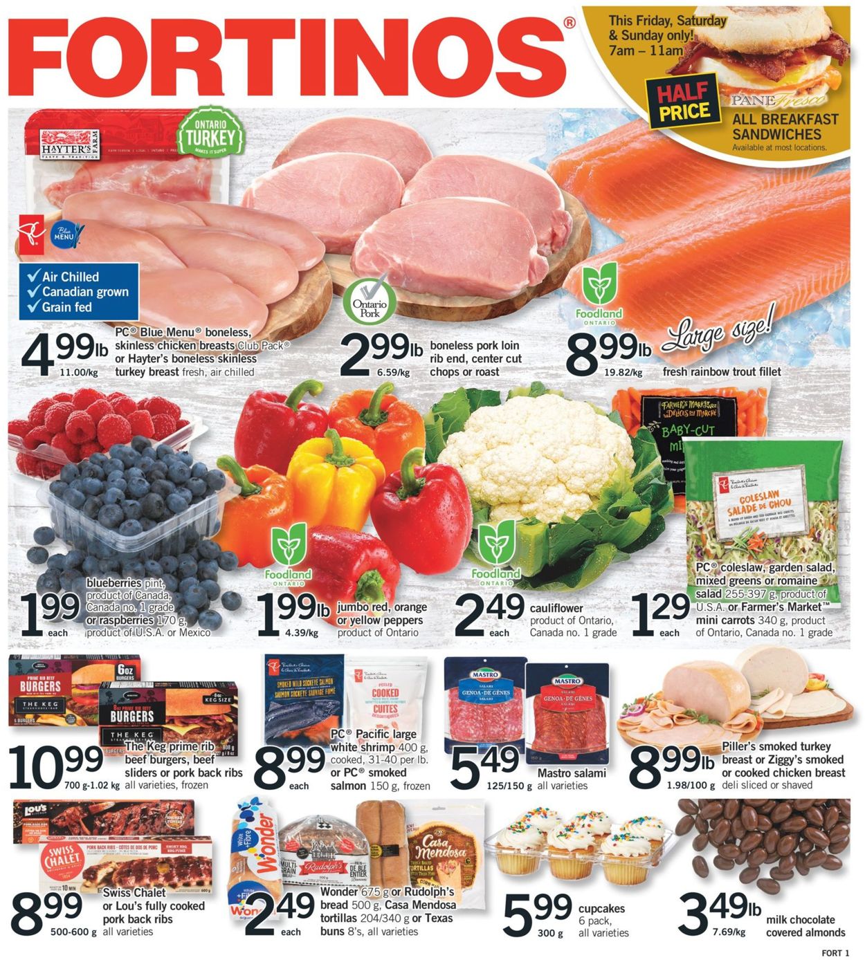 Fortinos Flyer from 08/12/2021