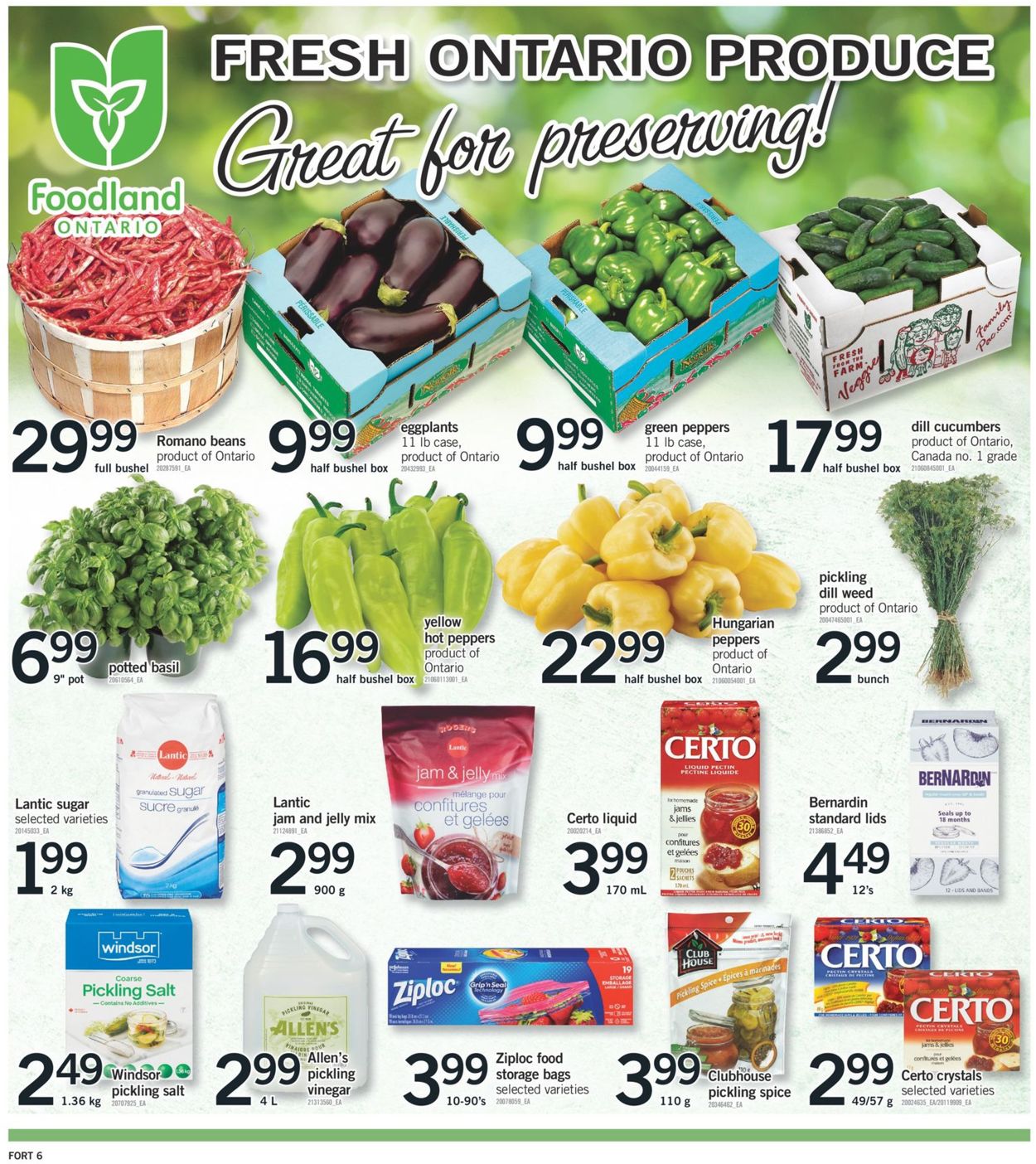 Fortinos Flyer from 08/19/2021