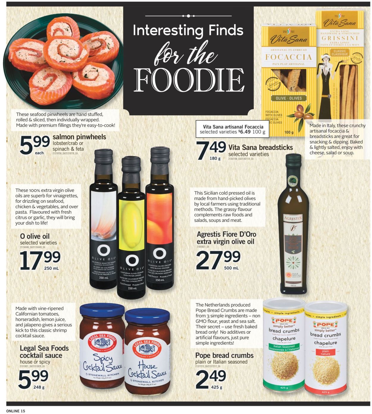 Fortinos Flyer from 10/14/2021