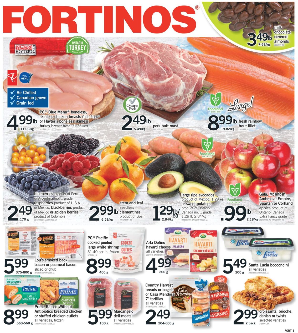 Fortinos Flyer from 10/21/2021