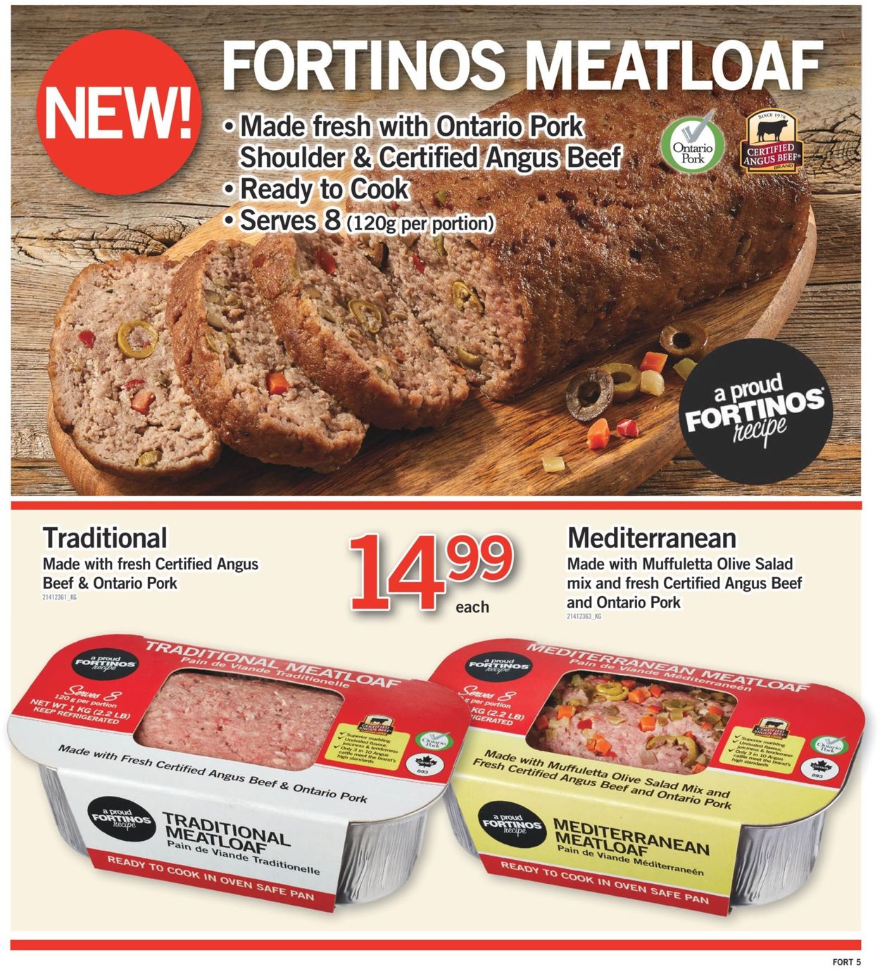 Fortinos Flyer from 10/21/2021
