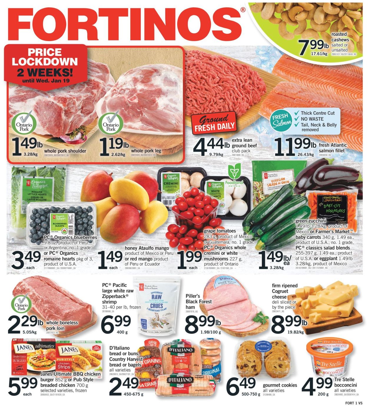 Fortinos Flyer from 01/06/2022