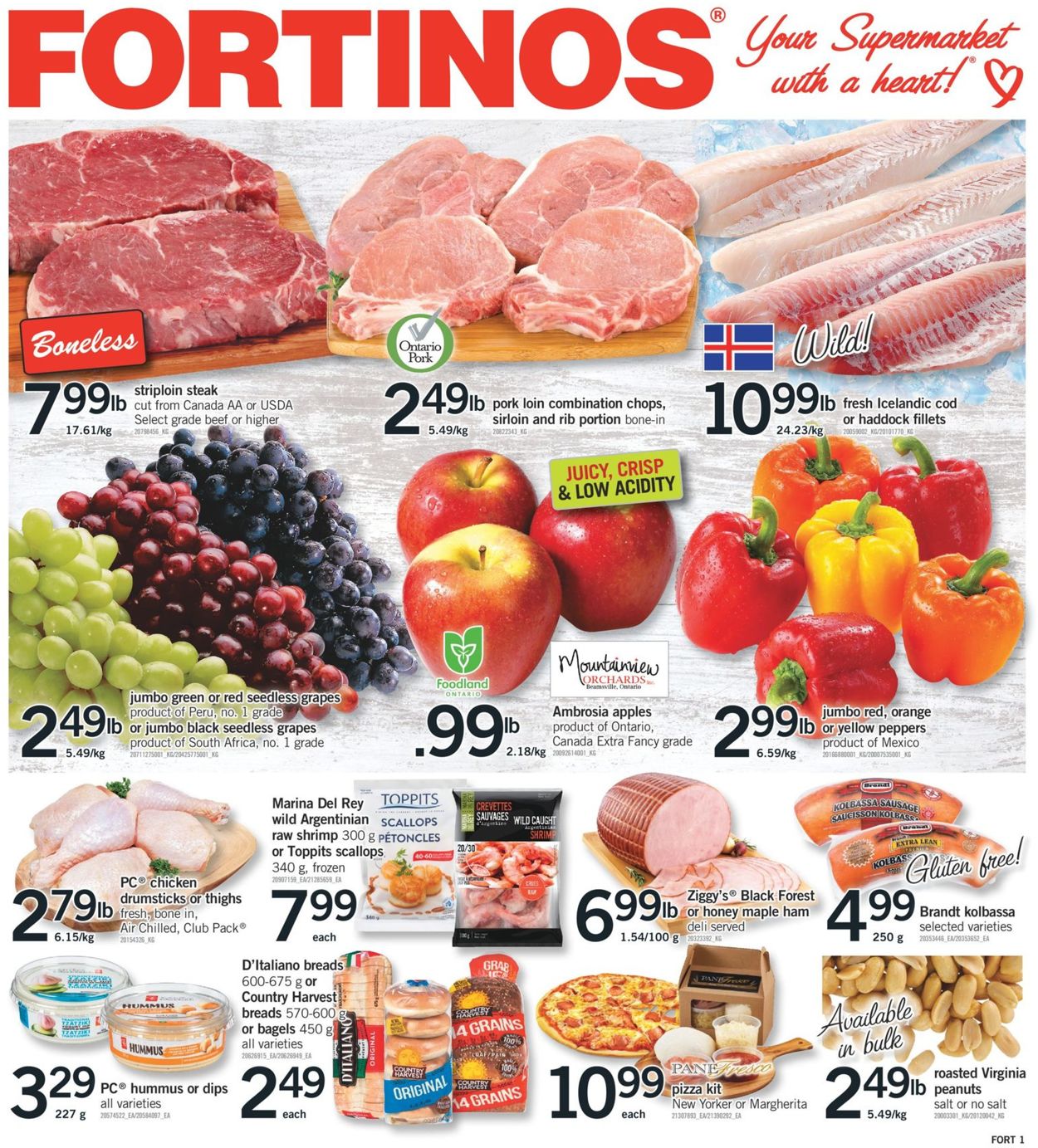 Fortinos Flyer from 02/03/2022