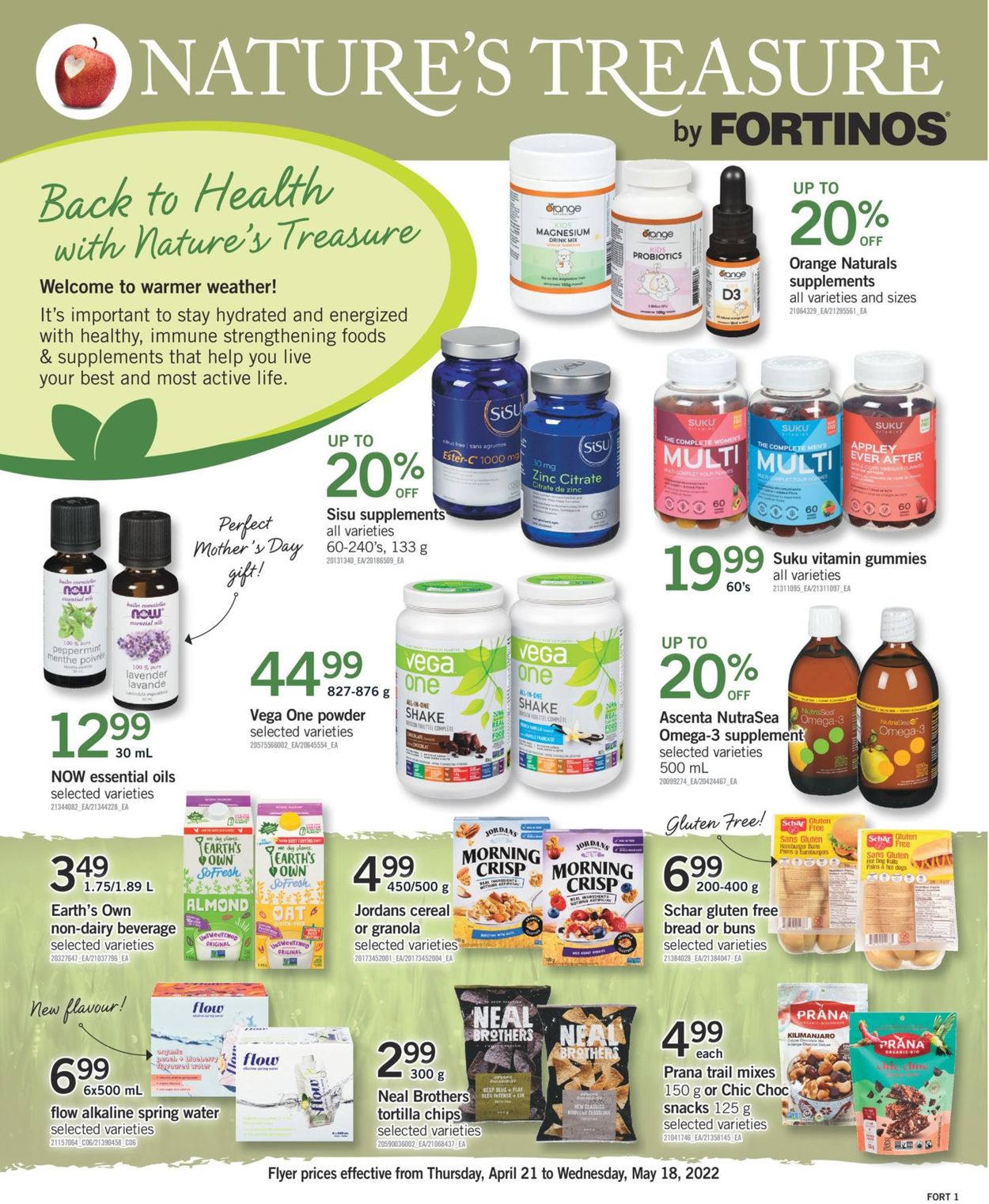 Fortinos Flyer from 04/21/2022
